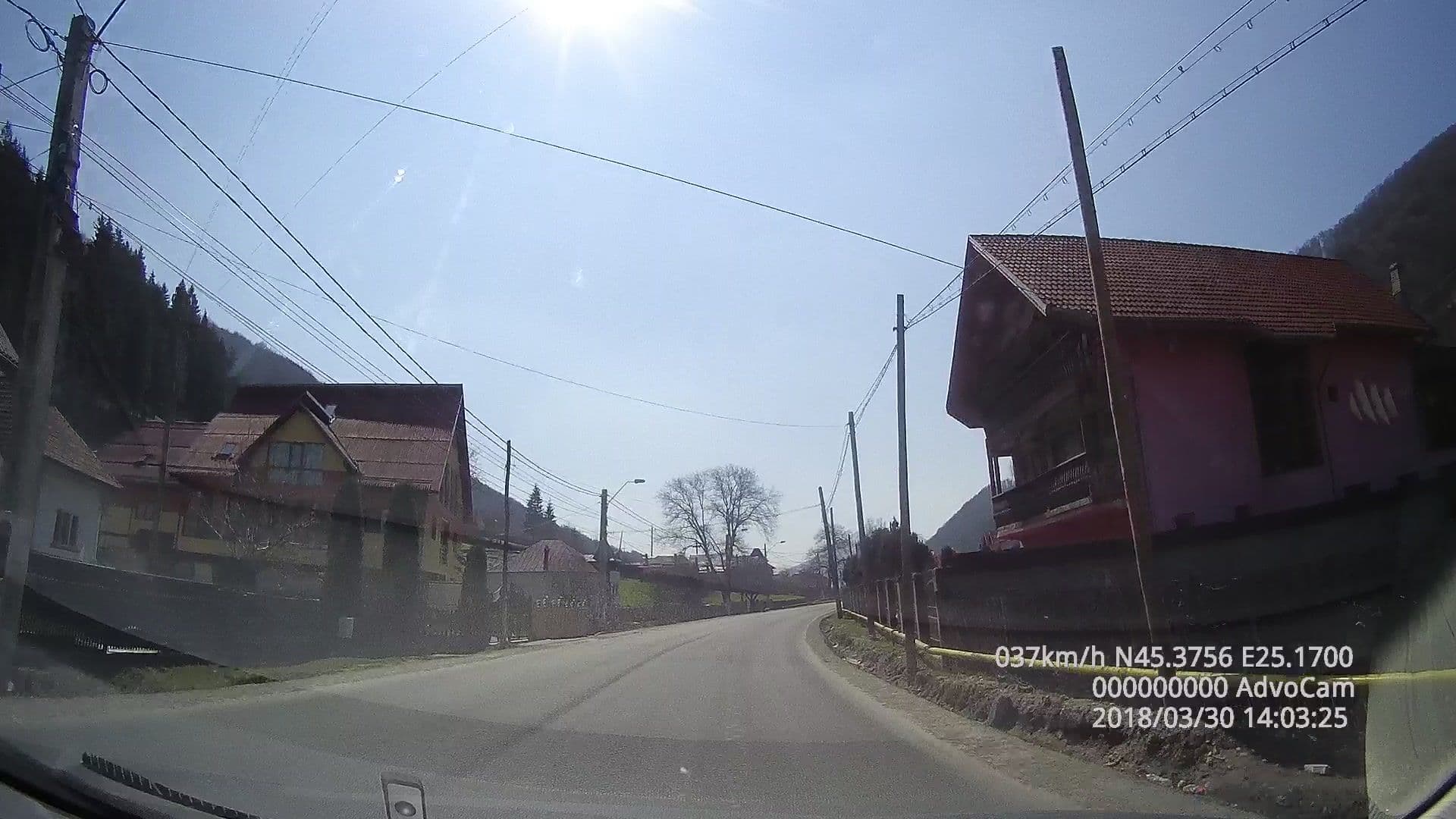 Street view near Royal Rucăr Villa, Rucăr — © tavi (CC BY-SA · Mapillary)