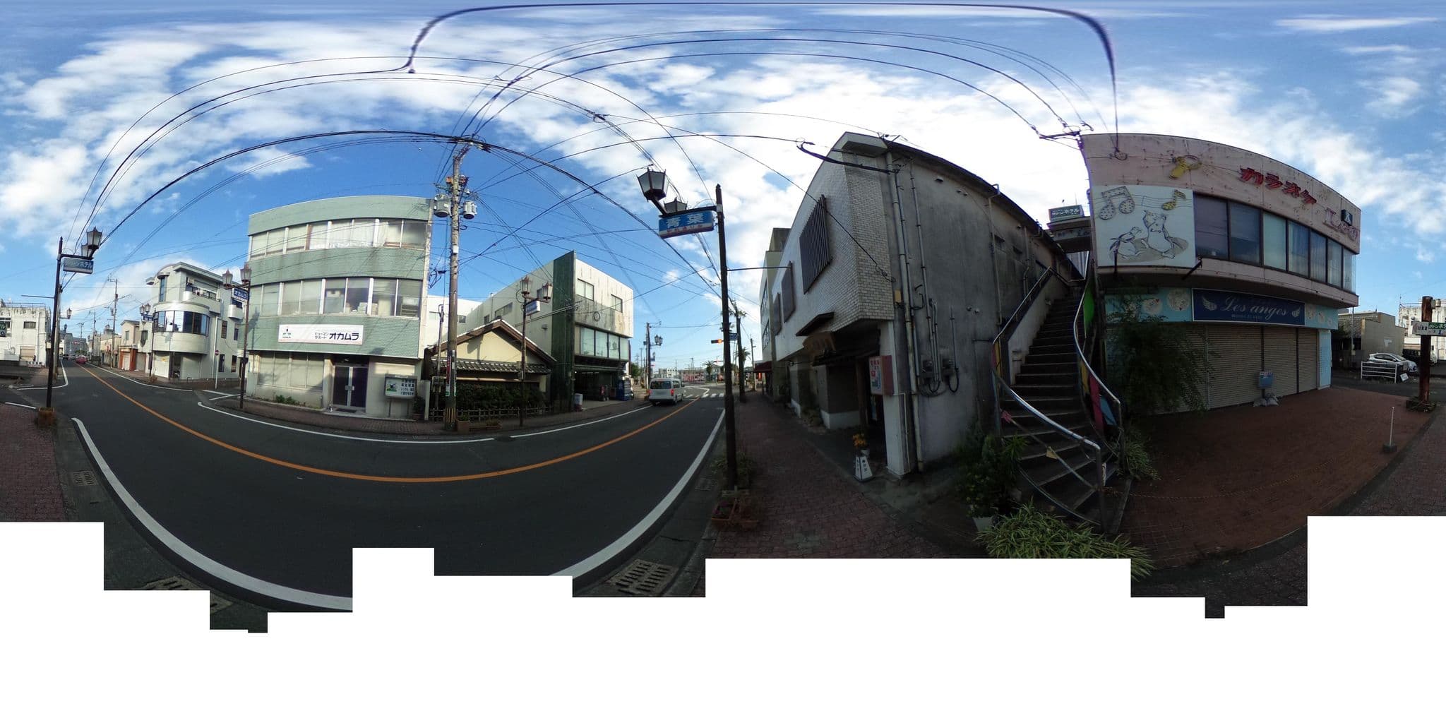 Street view near グリーンホテル指宿, Ibusuki — © okadatsuneo (CC BY-SA · Mapillary)