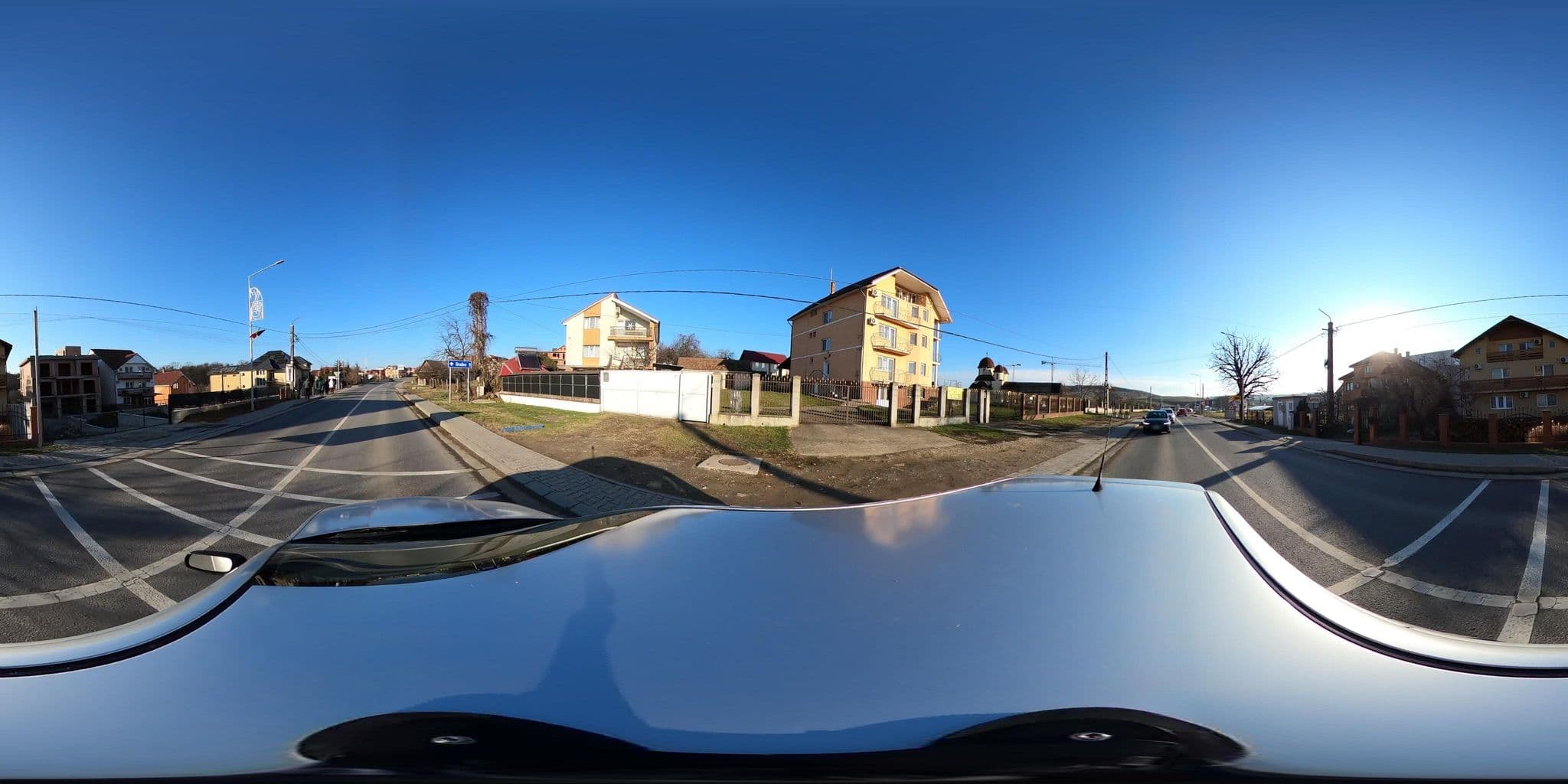 Street view near Pensiunea Vanesa, Cordău — © gisbihor (CC BY-SA · Mapillary)