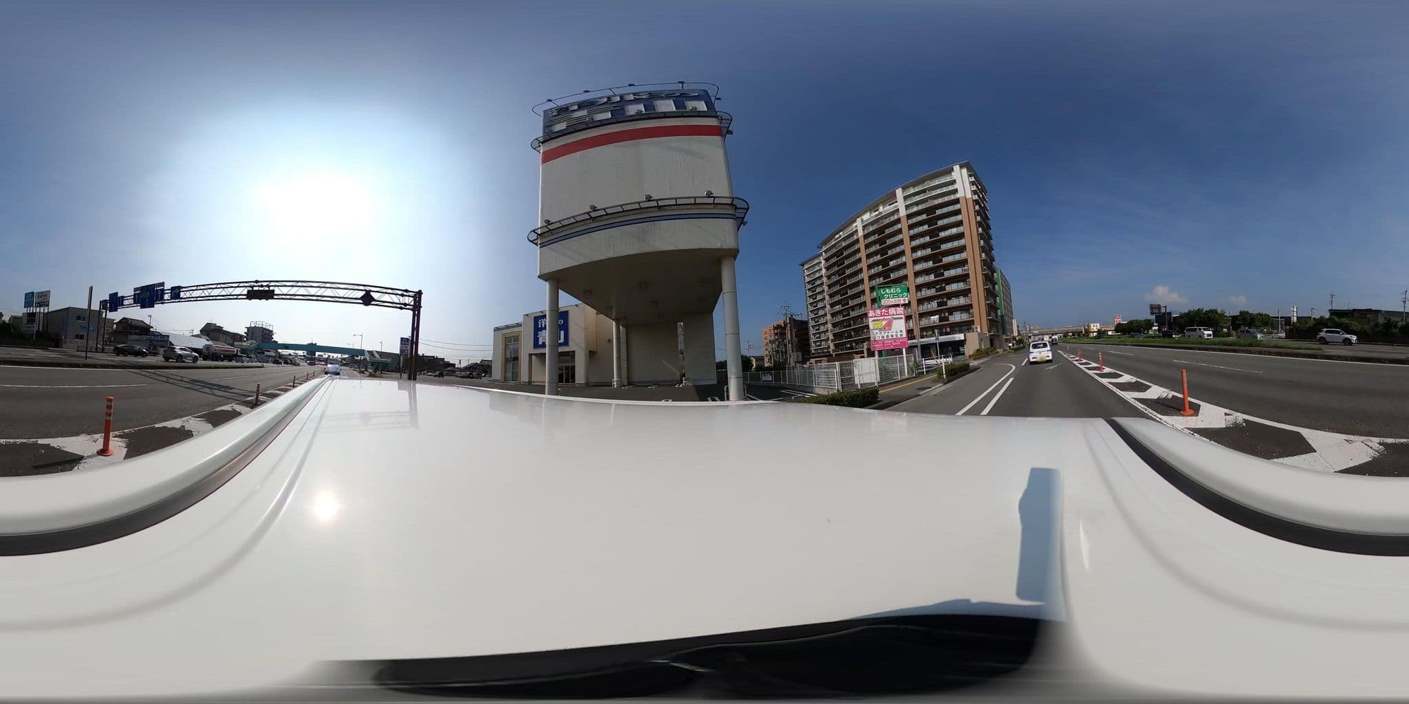 Street view near New Gaea Hotel, Kumamoto — © kojiroucircle (CC BY-SA · Mapillary)