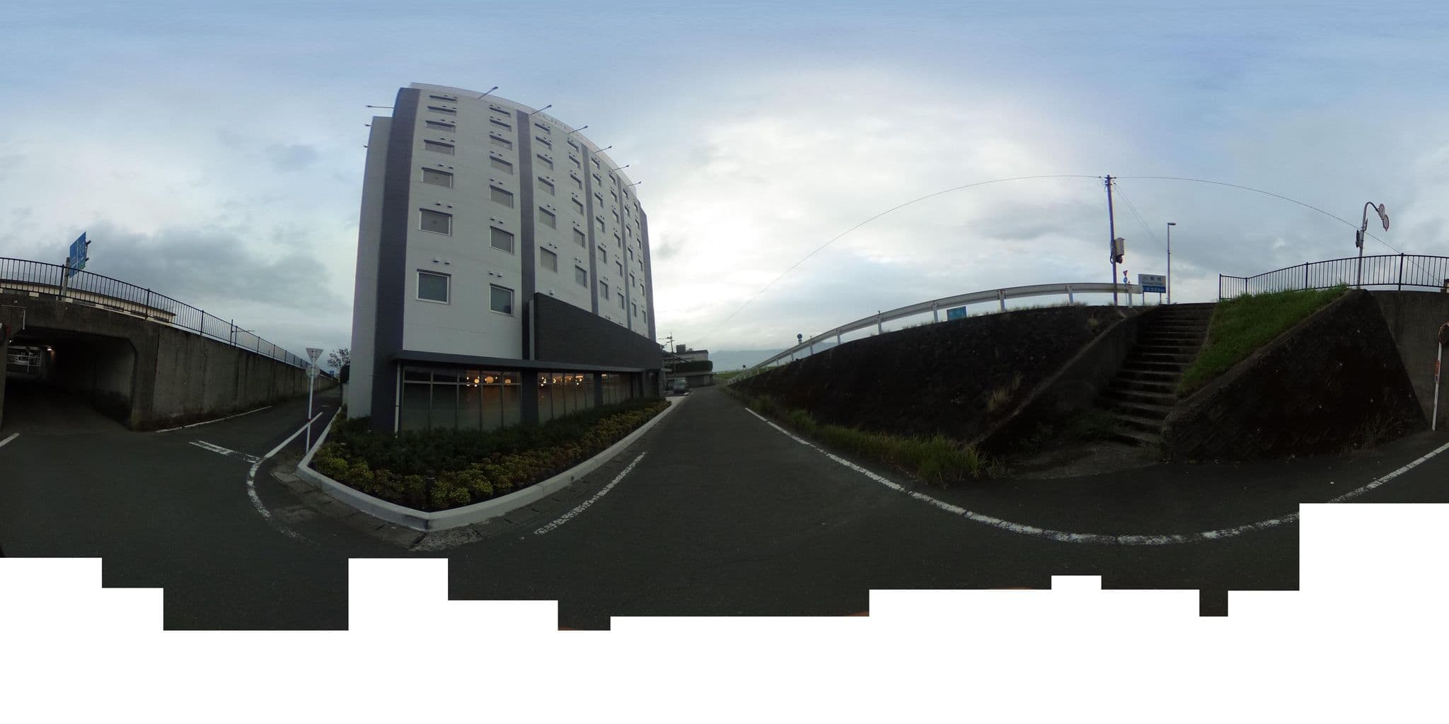 Street view near スーパーホテル熊本・八代, Honmachi — © okadatsuneo (CC BY-SA · Mapillary)