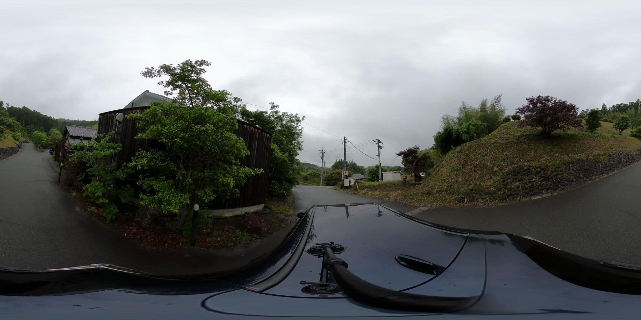 Street view near 平山温泉 山懐の宿 「一木一草」, Yamaga — © yumechan (CC BY-SA · Mapillary)