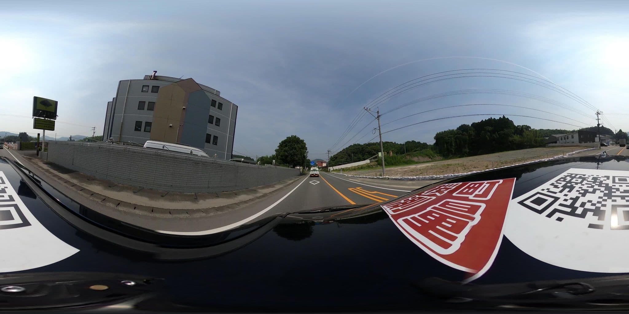 Street view near ホテルエコロッジ ノースロード, Miyama — © yumechan (CC BY-SA · Mapillary)