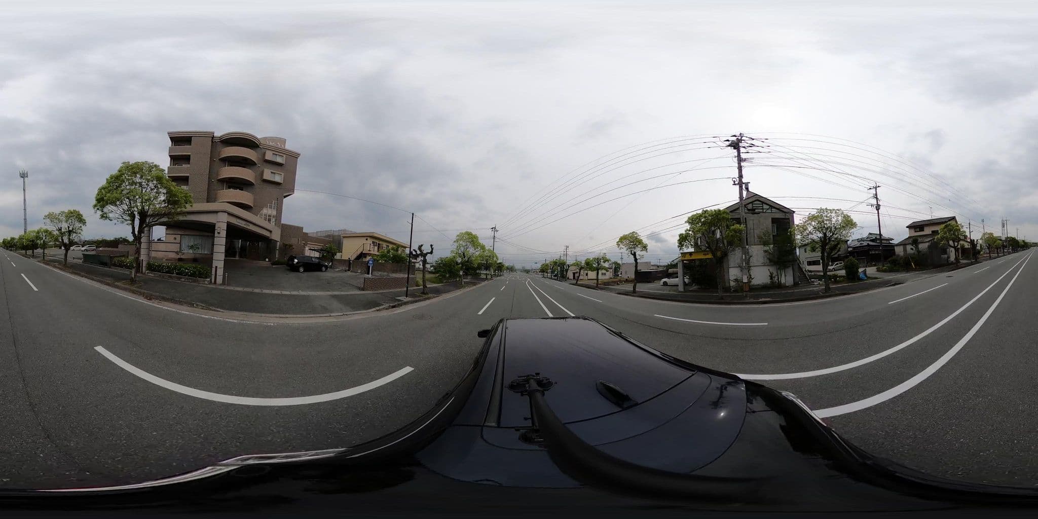 Street view near ビジネスインうめさき, Nagasu — © yumechan (CC BY-SA · Mapillary)
