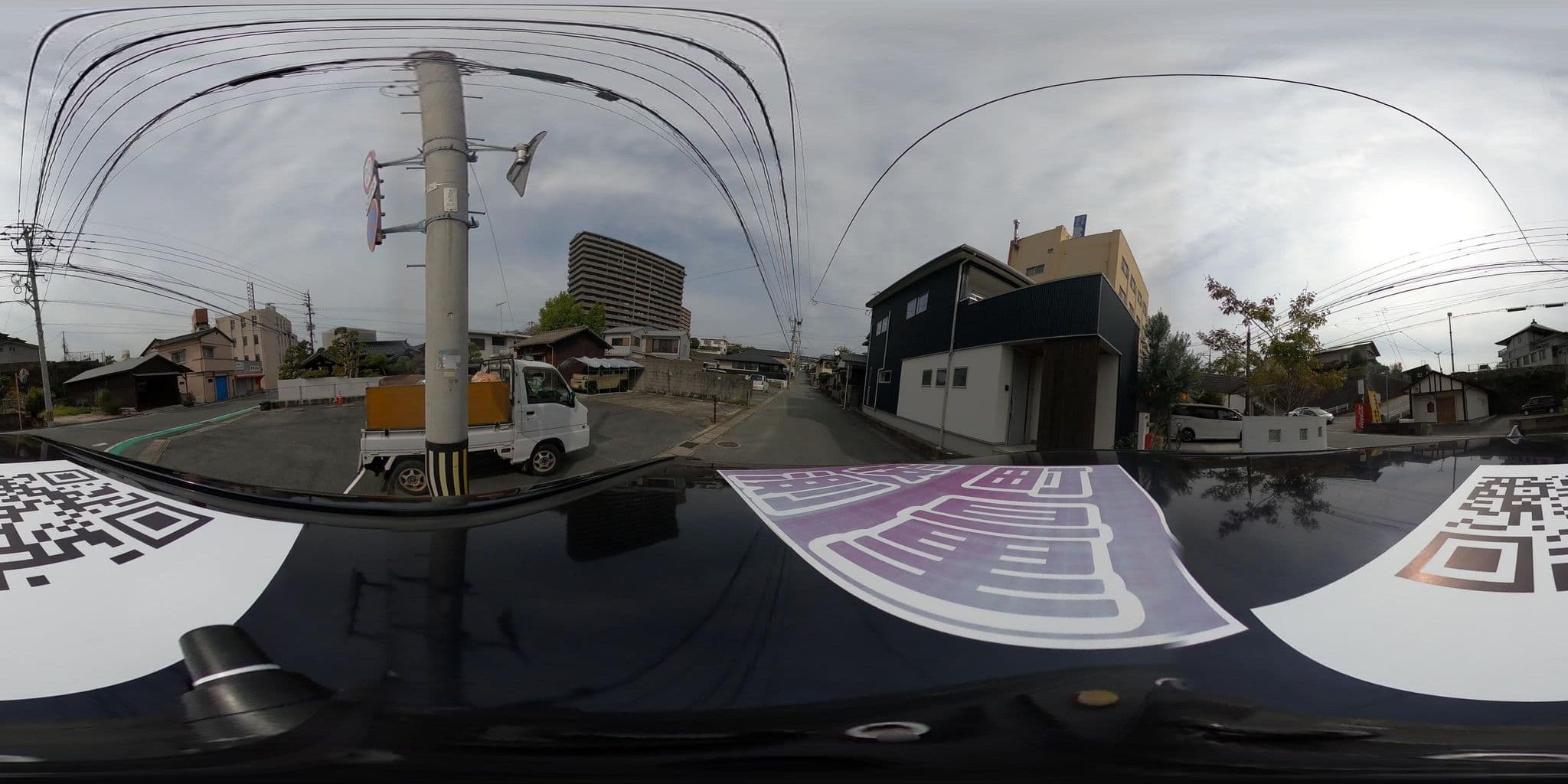 Street view near ビジネスホテル わらじ家本館, Ōmuta — © yumechan (CC BY-SA · Mapillary)