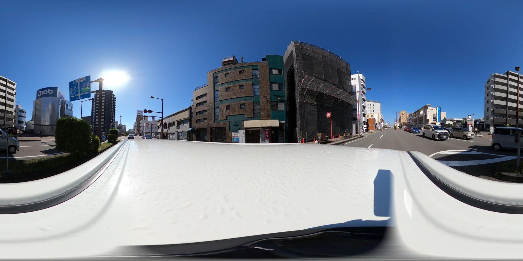 Street view near 宮崎 ホテルブリスベンズ, Miyazaki — © kojiroucircle (CC BY-SA · Mapillary)