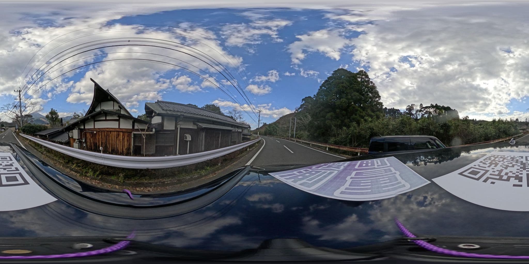 Street view near 極楽温泉 匠の宿, Takaharu — © yumechan (CC BY-SA · Mapillary)