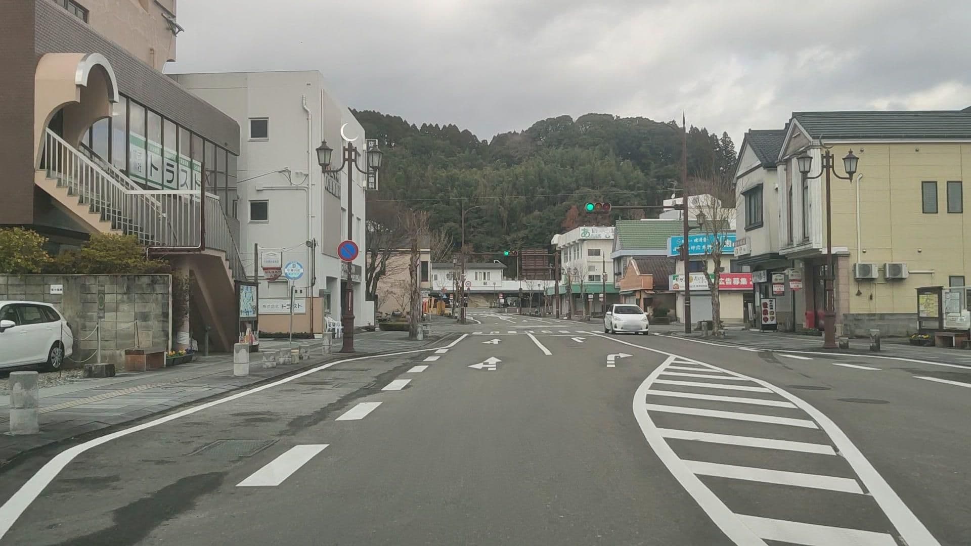 Street view near ビジネスホテル チヨヅル, Hitoyoshi — © drivephotograph (CC BY-SA · Mapillary)