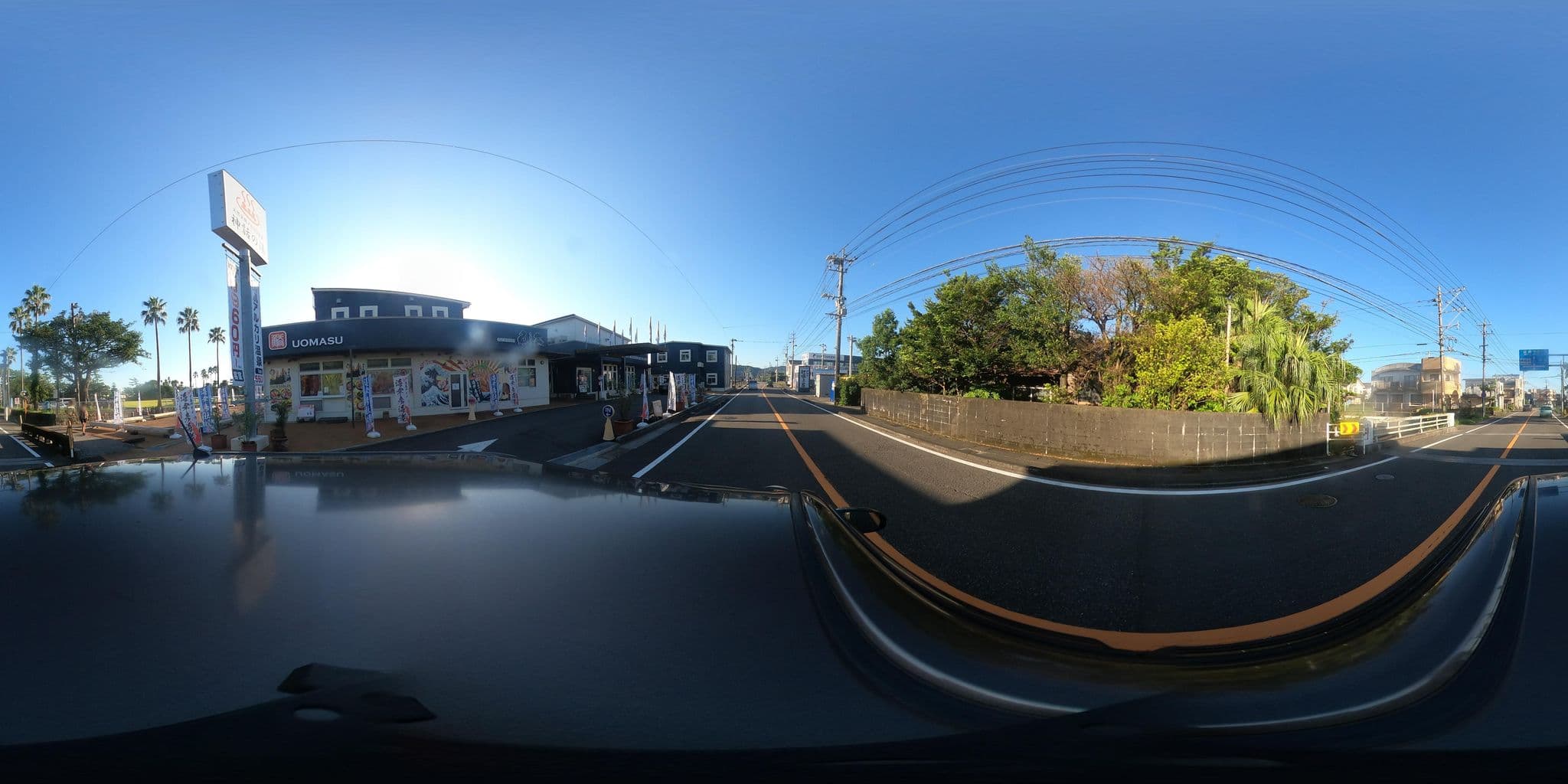 Street view near 青島フィッシャーマンズビーチサイドホステル&スパ, Miyazaki — © kojiroucircle (CC BY-SA · Mapillary)