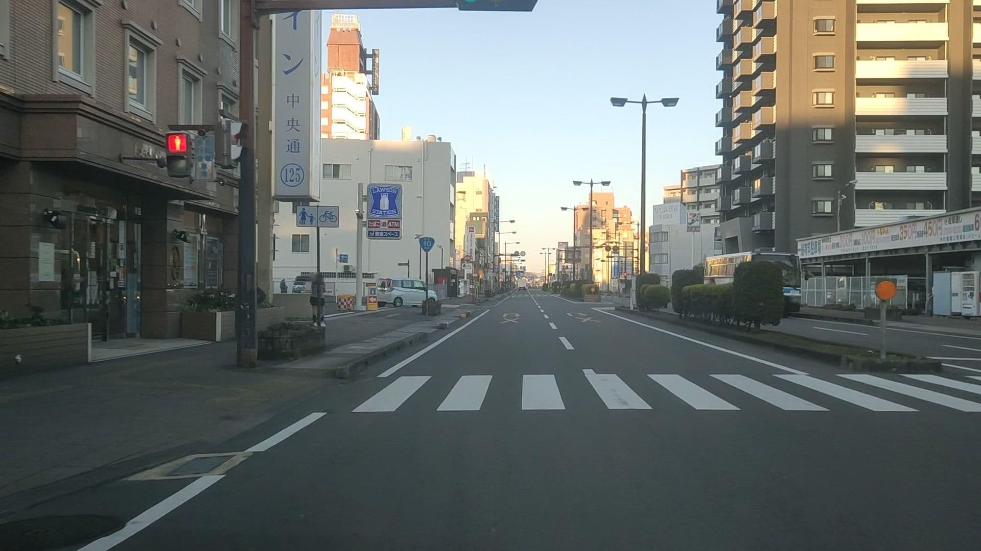 Street view near 東横イン宮崎中央通, Miyazaki — © drivephotograph (CC BY-SA · Mapillary)