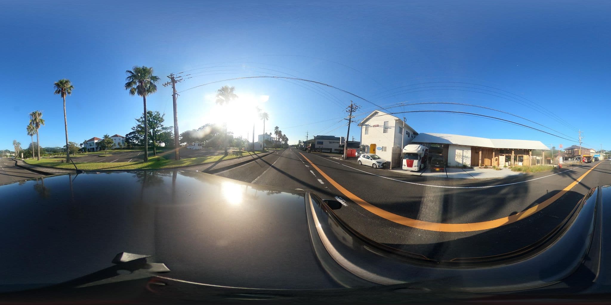 Street view near B&B ピア (Bed & Breakfast Pier), Miyazaki — © kojiroucircle (CC BY-SA · Mapillary)