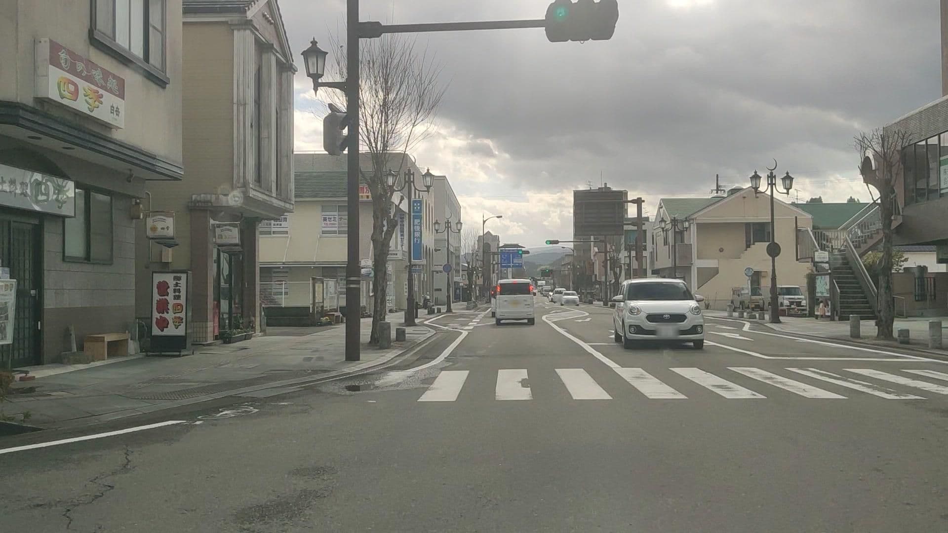 Street view near ビジネスホテル千代鶴, Hitoyoshi — © drivephotograph (CC BY-SA · Mapillary)