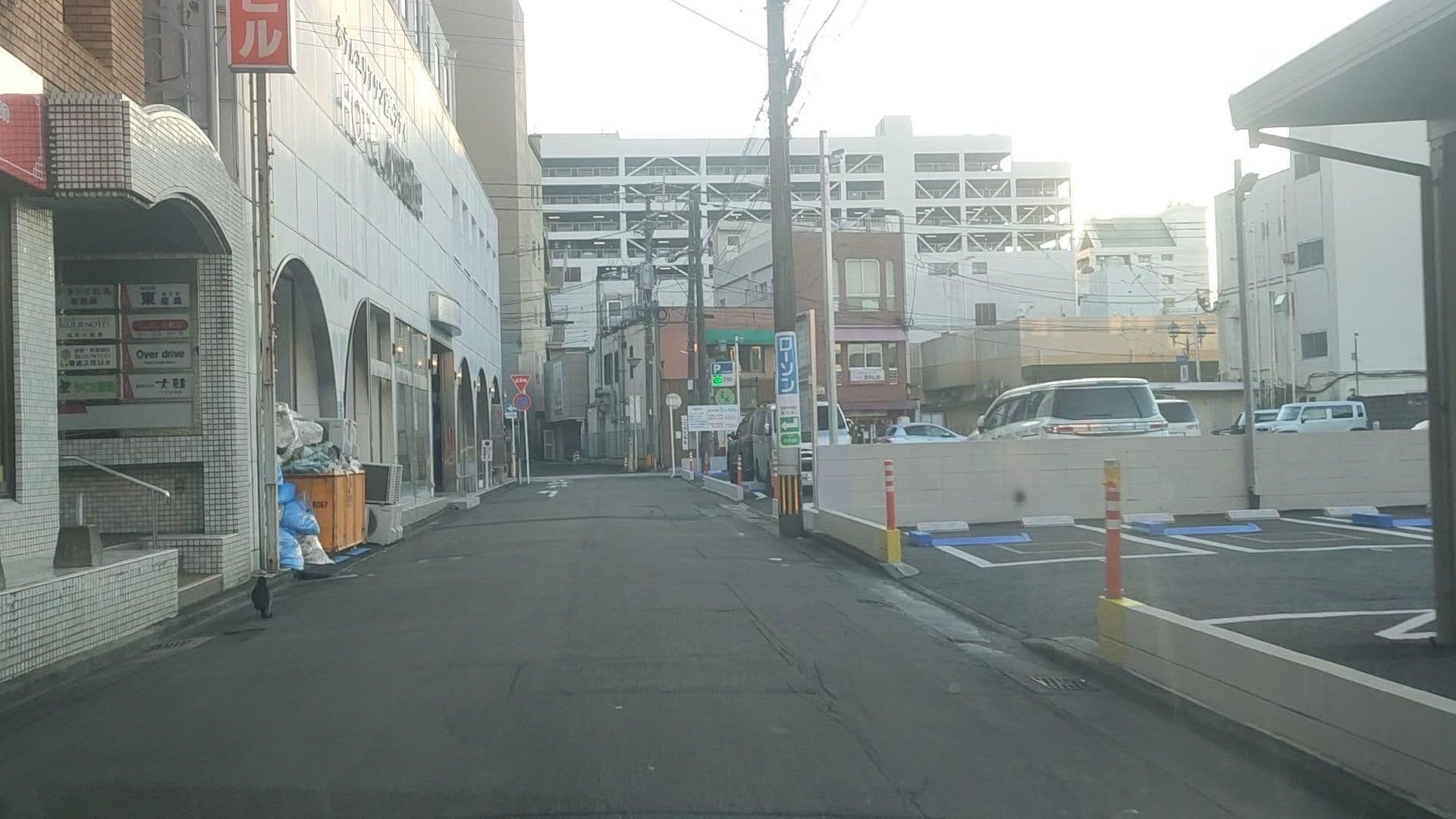 Street view near ホテルエリアワン宮崎シティ, Miyazaki — © drivephotograph (CC BY-SA · Mapillary)