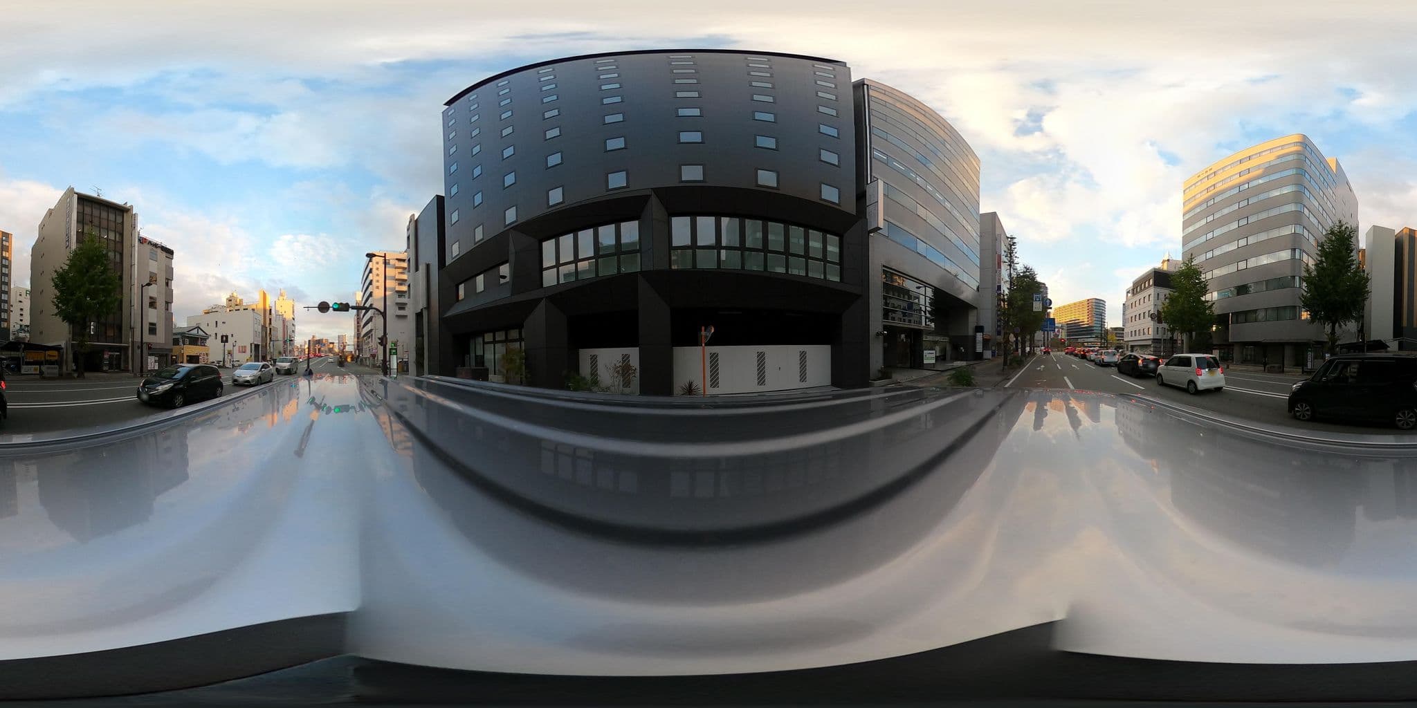 Street view near GRIDS PREMIUM HOTEL KUMAMOTO, Kumamoto — © kojiroucircle (CC BY-SA · Mapillary)