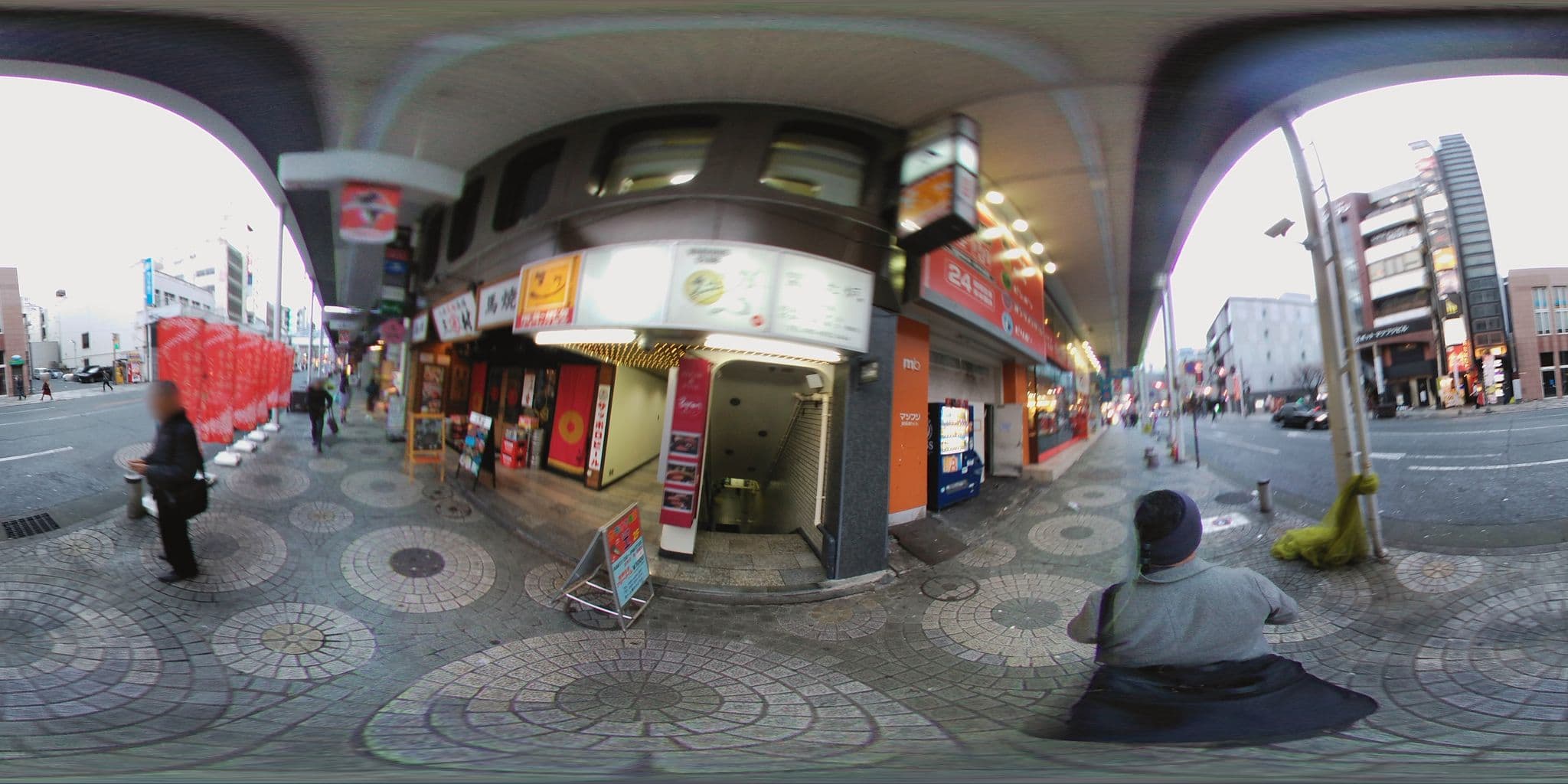 Street view near ダイワロイネットホテル 熊本銀座通り, Kumamoto — © mura (CC BY-SA · Mapillary)