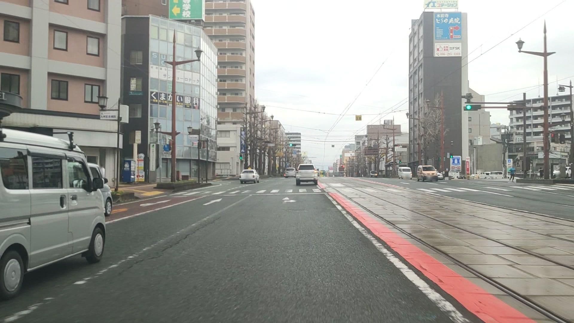 Street view near 水前寺コンフォートホテル, Kotō — © drivephotograph (CC BY-SA · Mapillary)