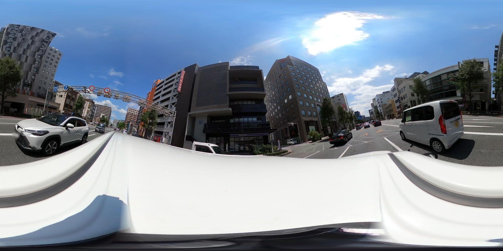 Street view near ホテルウィングインターナショナルセレクト熊本, Kumamoto — © kojiroucircle (CC BY-SA · Mapillary)