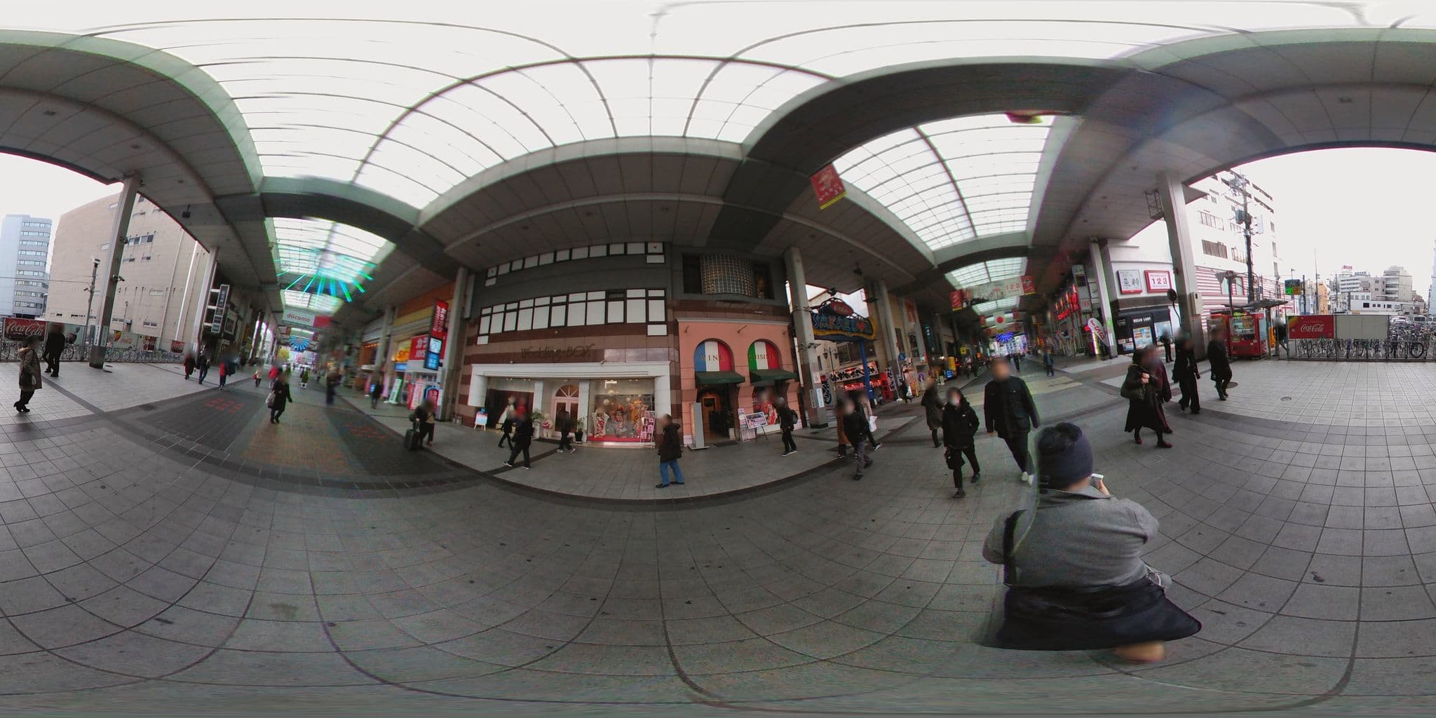 Street view near カンデオホテルズ 熊本新市街, Kumamoto — © mura (CC BY-SA · Mapillary)