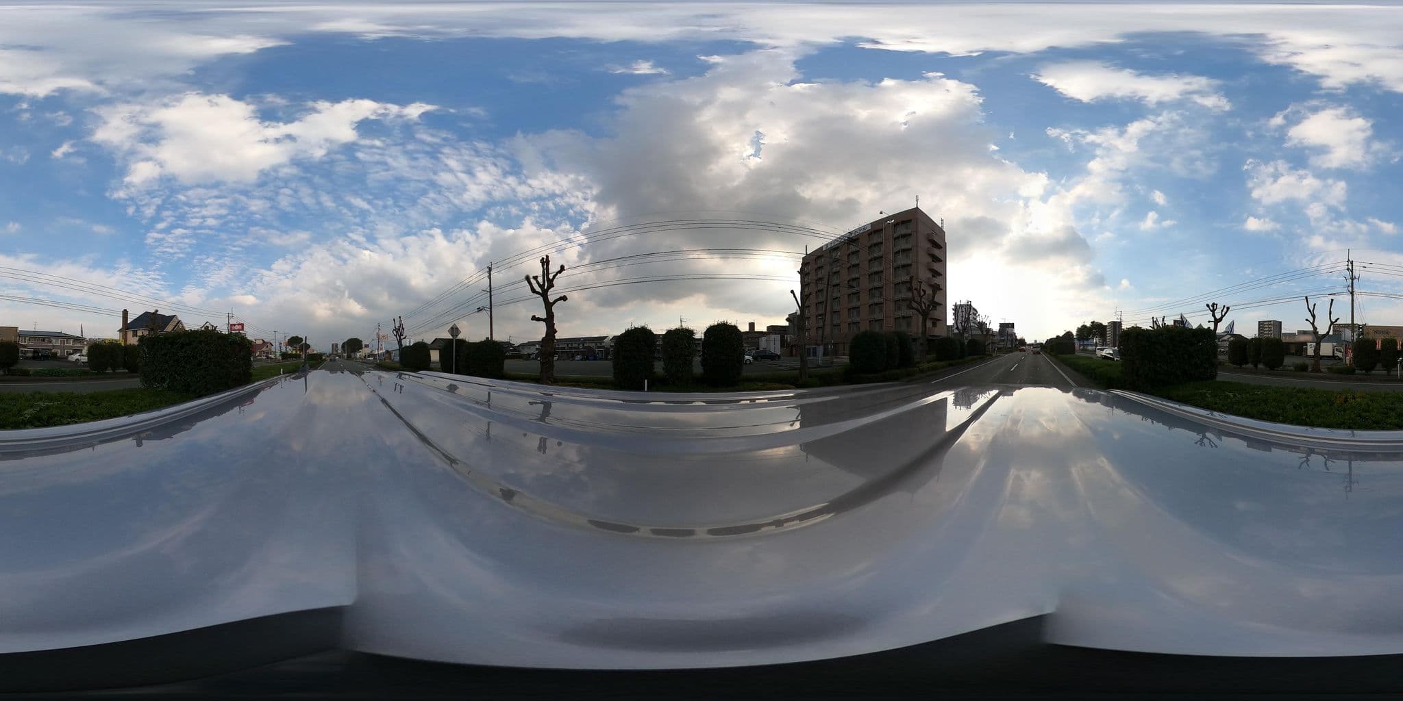Street view near グリーンリッチホテルあそ熊本空港, Okino — © kojiroucircle (CC BY-SA · Mapillary)