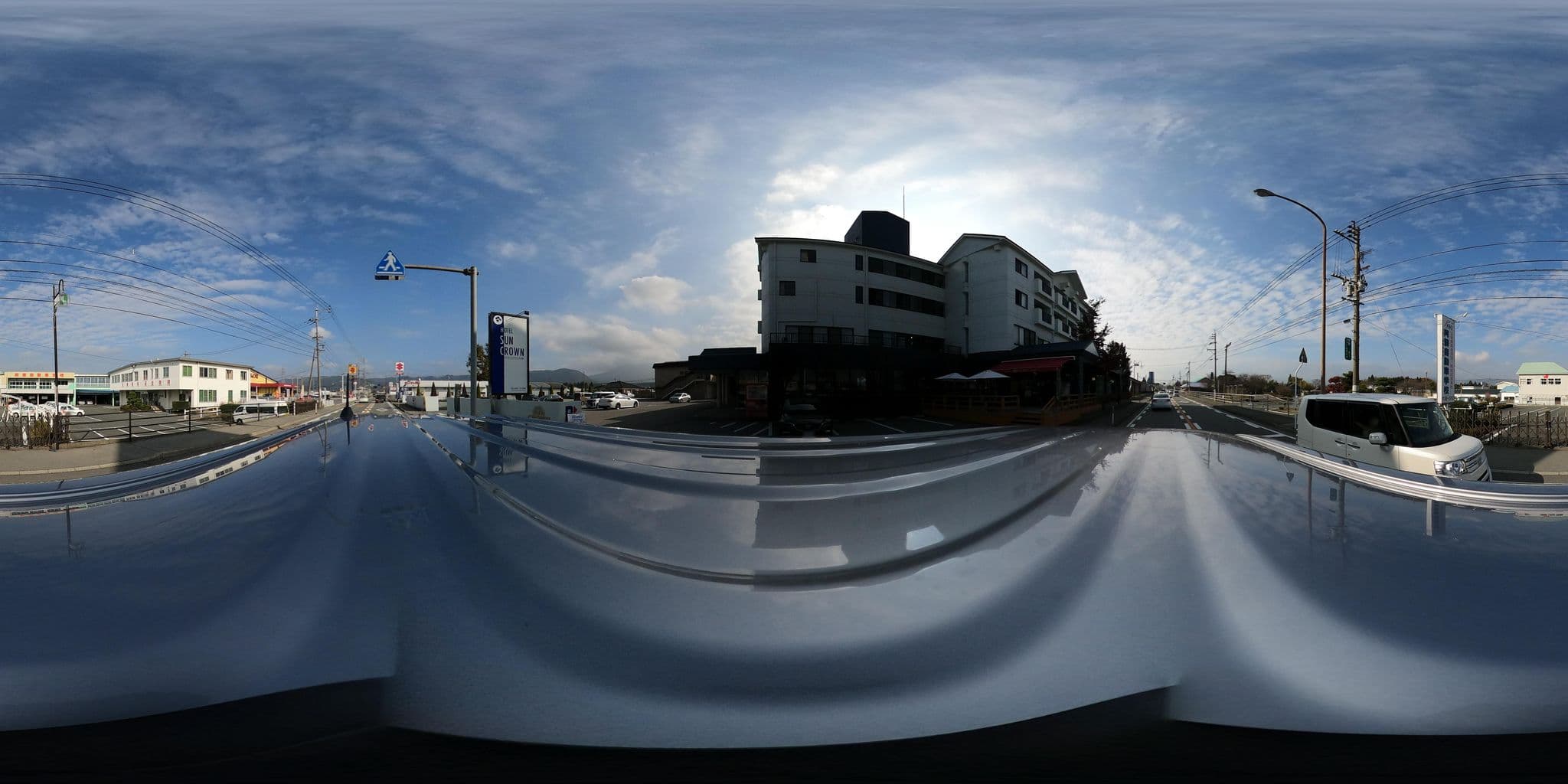 Street view near ホテルサンクラウン大阿蘇, Aso — © kojiroucircle (CC BY-SA · Mapillary)