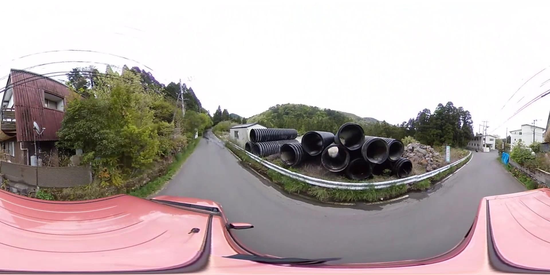 Street view near 大岳温泉旅館泉水荘, Akababa — © potaro67v (CC BY-SA · Mapillary)