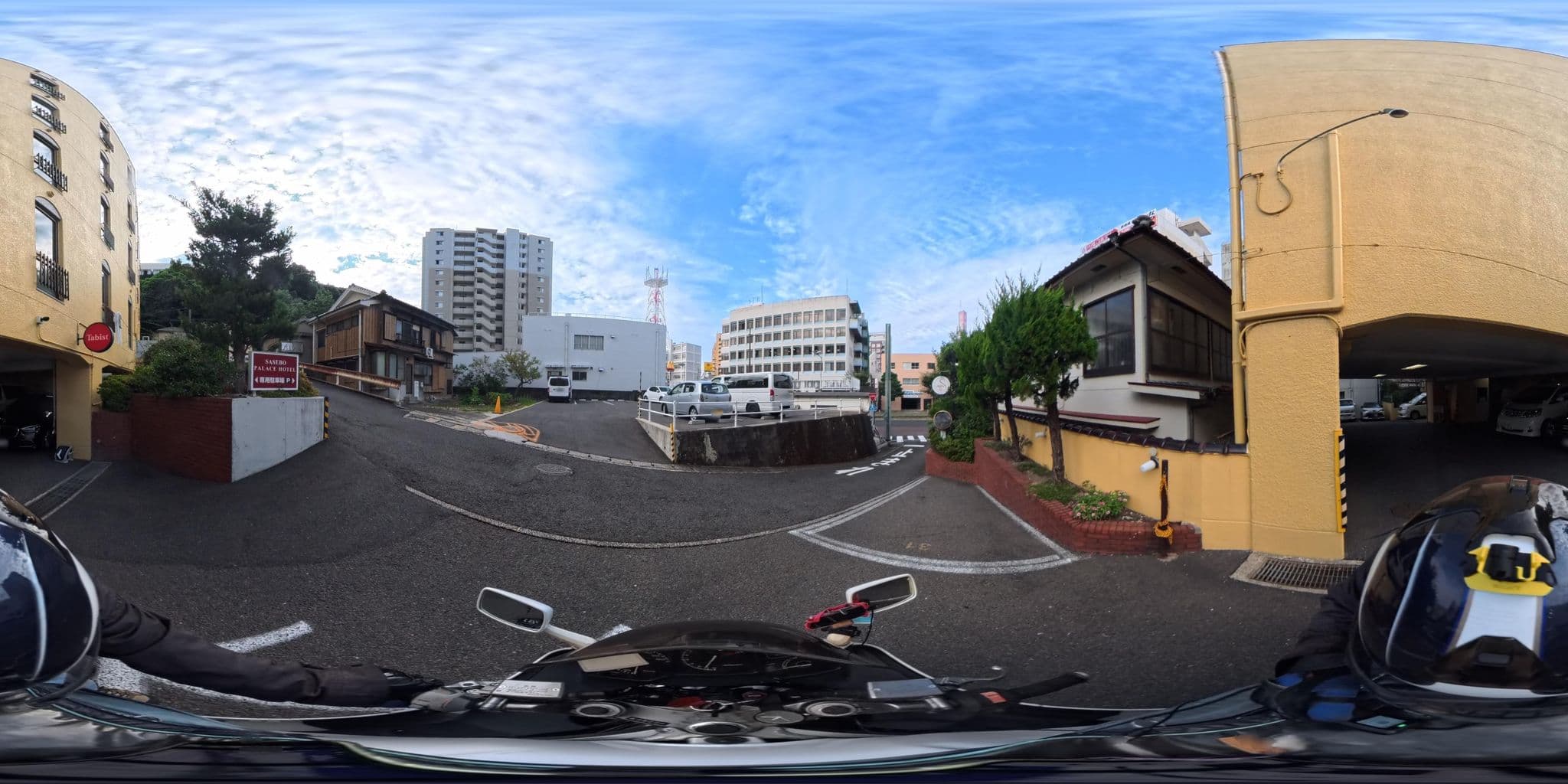 Street view near 佐世保パレスホテル, Sasebo — © yasunari (CC BY-SA · Mapillary)