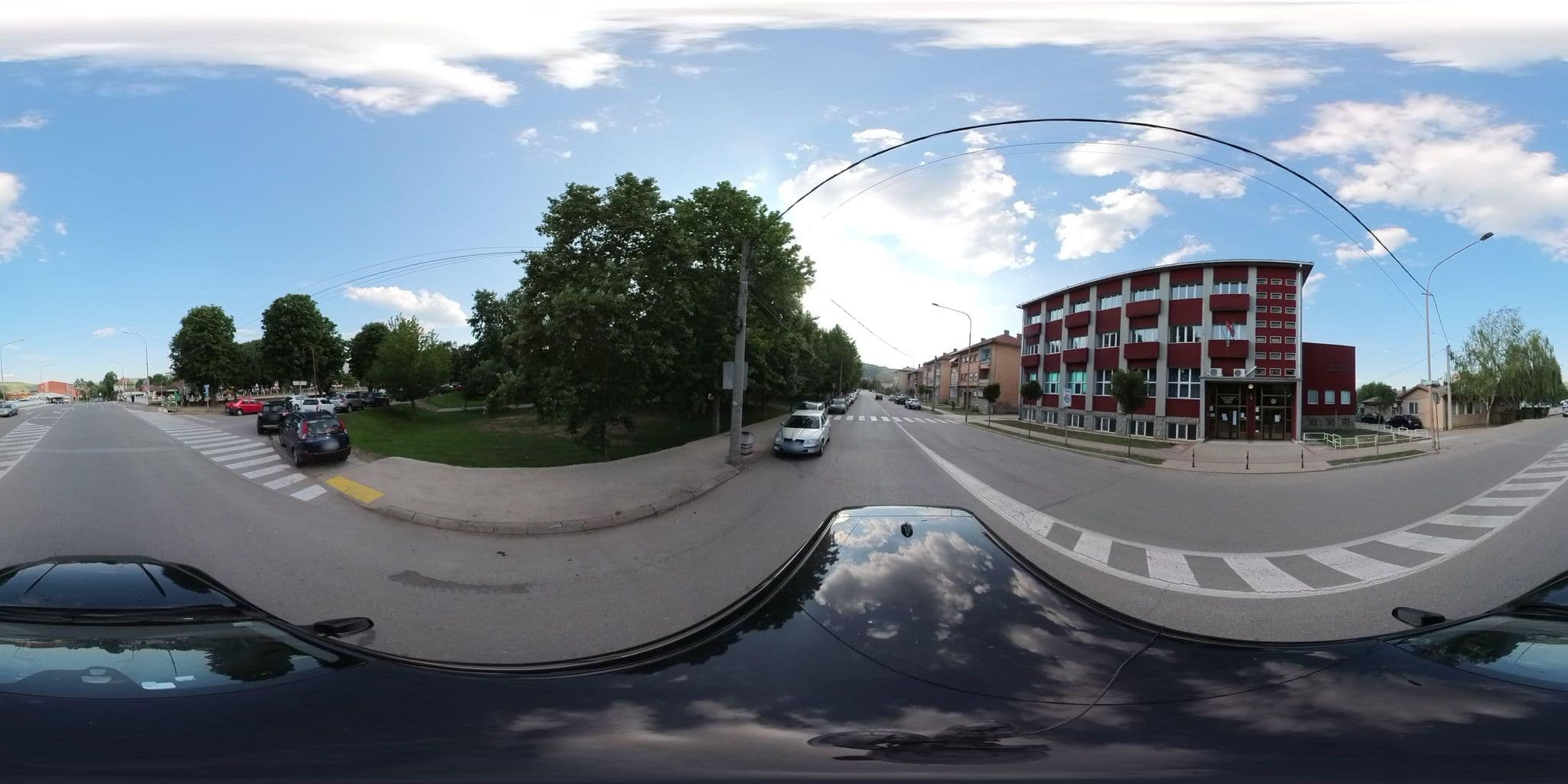 Street view near Knjaževac Boarding School, Knjazevac — © brackone (CC BY-SA · Mapillary)