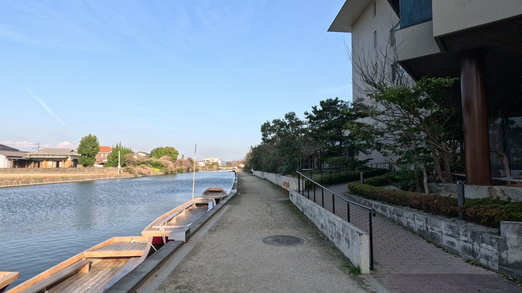 Street view near かんぽの宿 柳川, Yanagawa — © alt9800 (CC BY-SA · Mapillary)