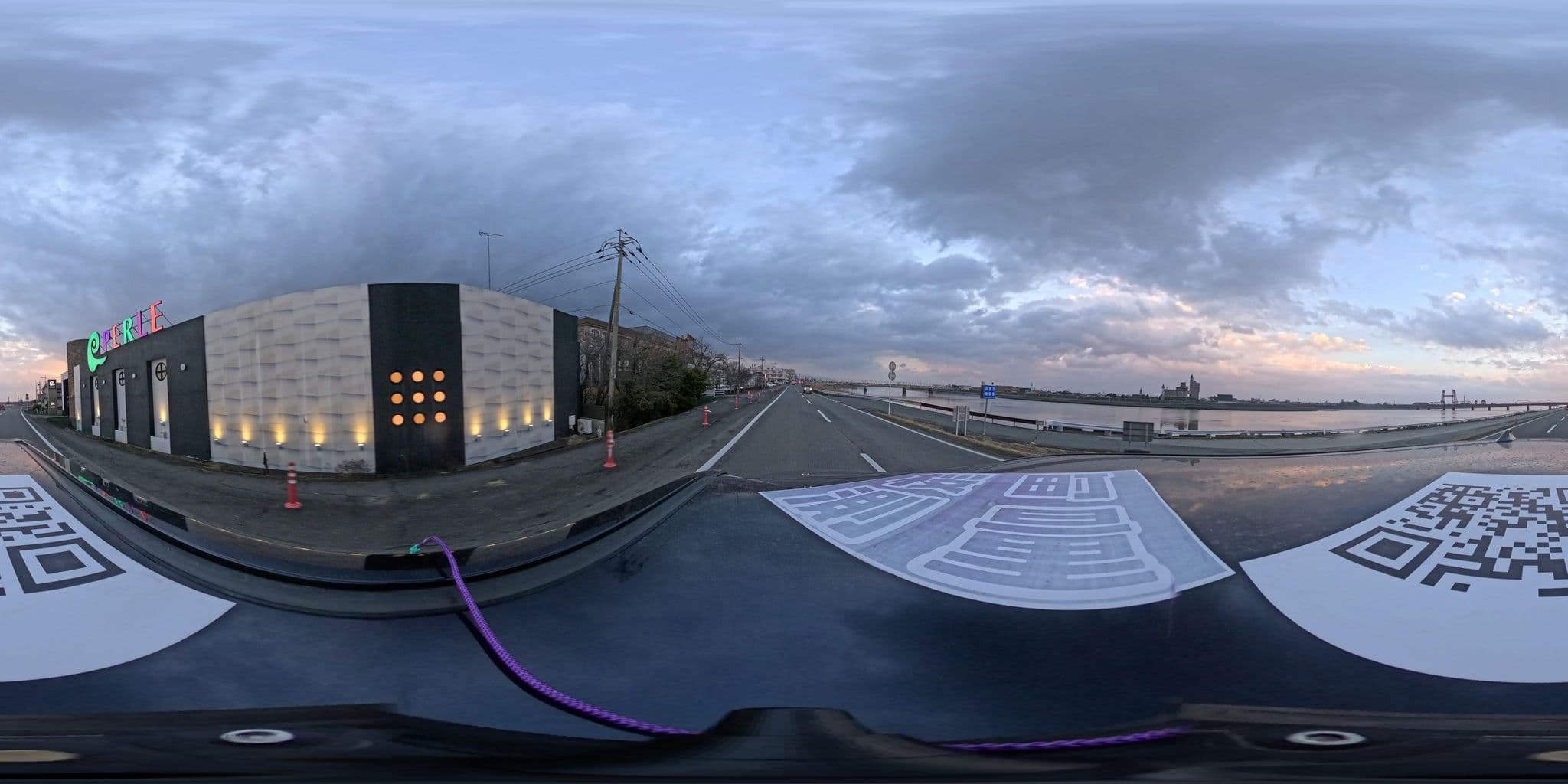 Street view near ホテルペルル, Ōkawa — © yumechan (CC BY-SA · Mapillary)