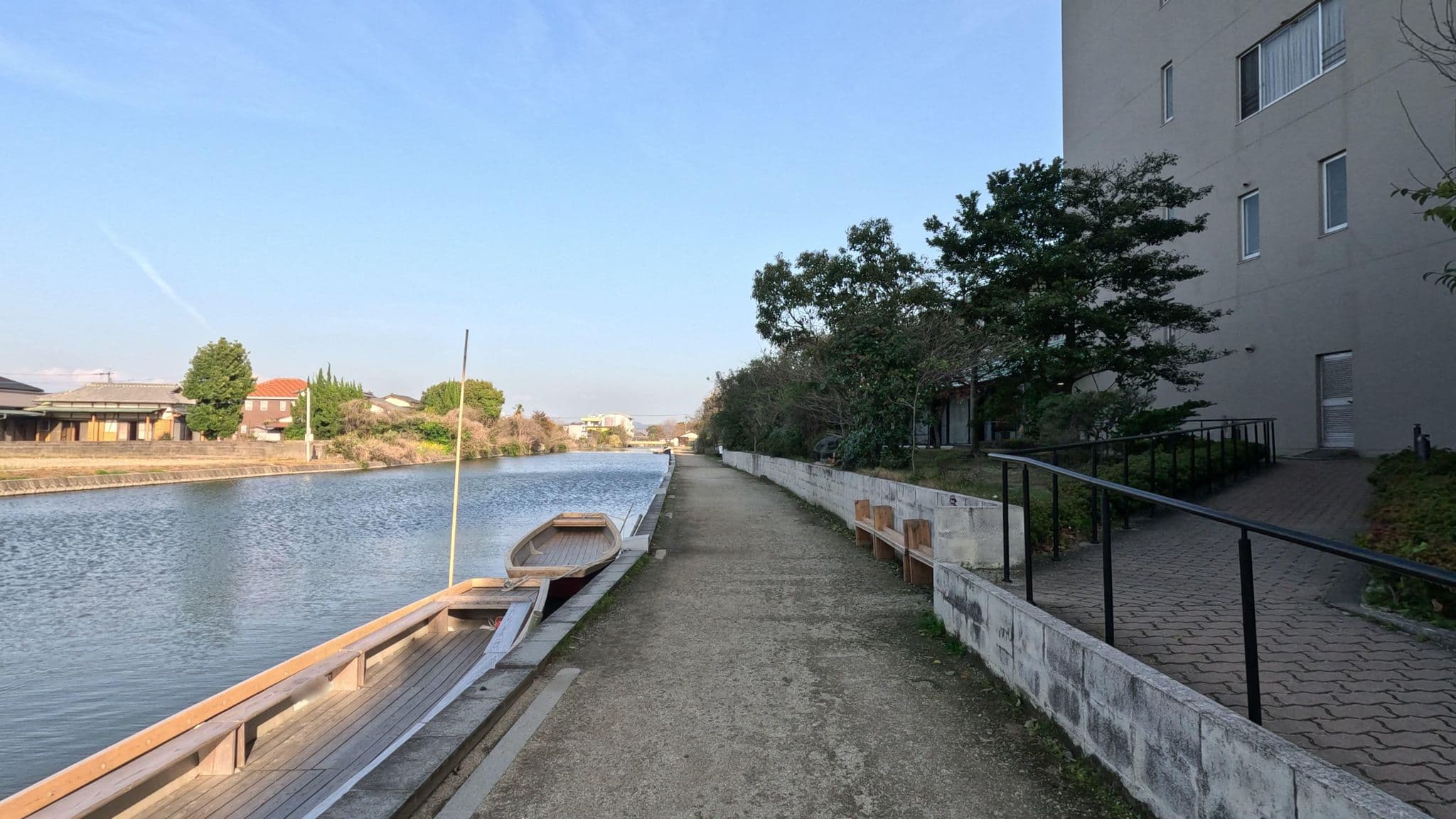 Street view near 亀の井ホテル柳川, Yanagawa — © alt9800 (CC BY-SA · Mapillary)