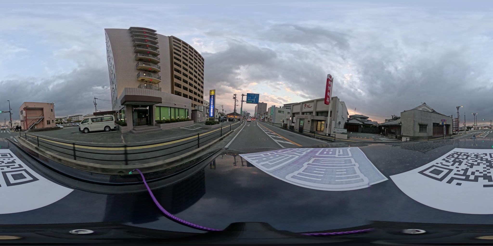 Street view near スマイルホテル福岡大川, Ōkawa — © yumechan (CC BY-SA · Mapillary)