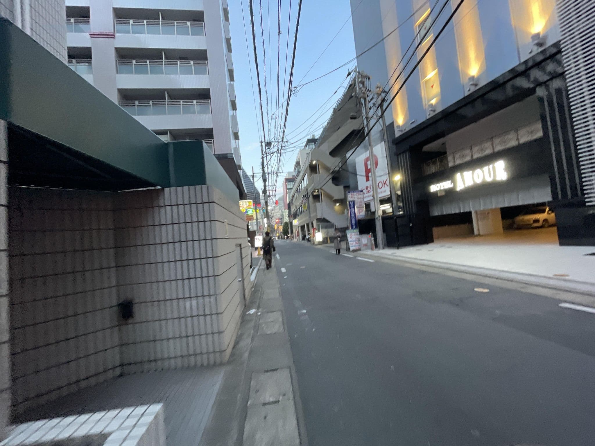 Street view near HOTEL XYZ, Fukuoka — © alt9800 (CC BY-SA · Mapillary)