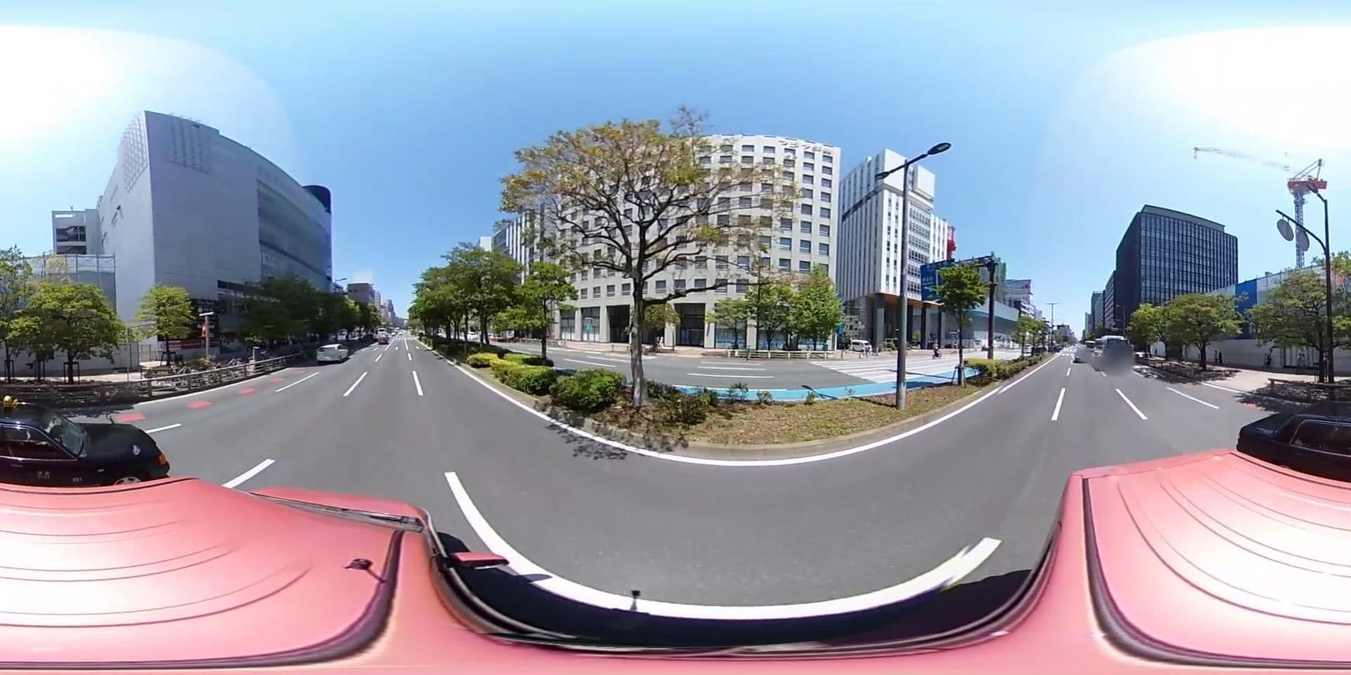 Street view near セントラルホテルフクオカ, Fukuoka — © potaro67v (CC BY-SA · Mapillary)