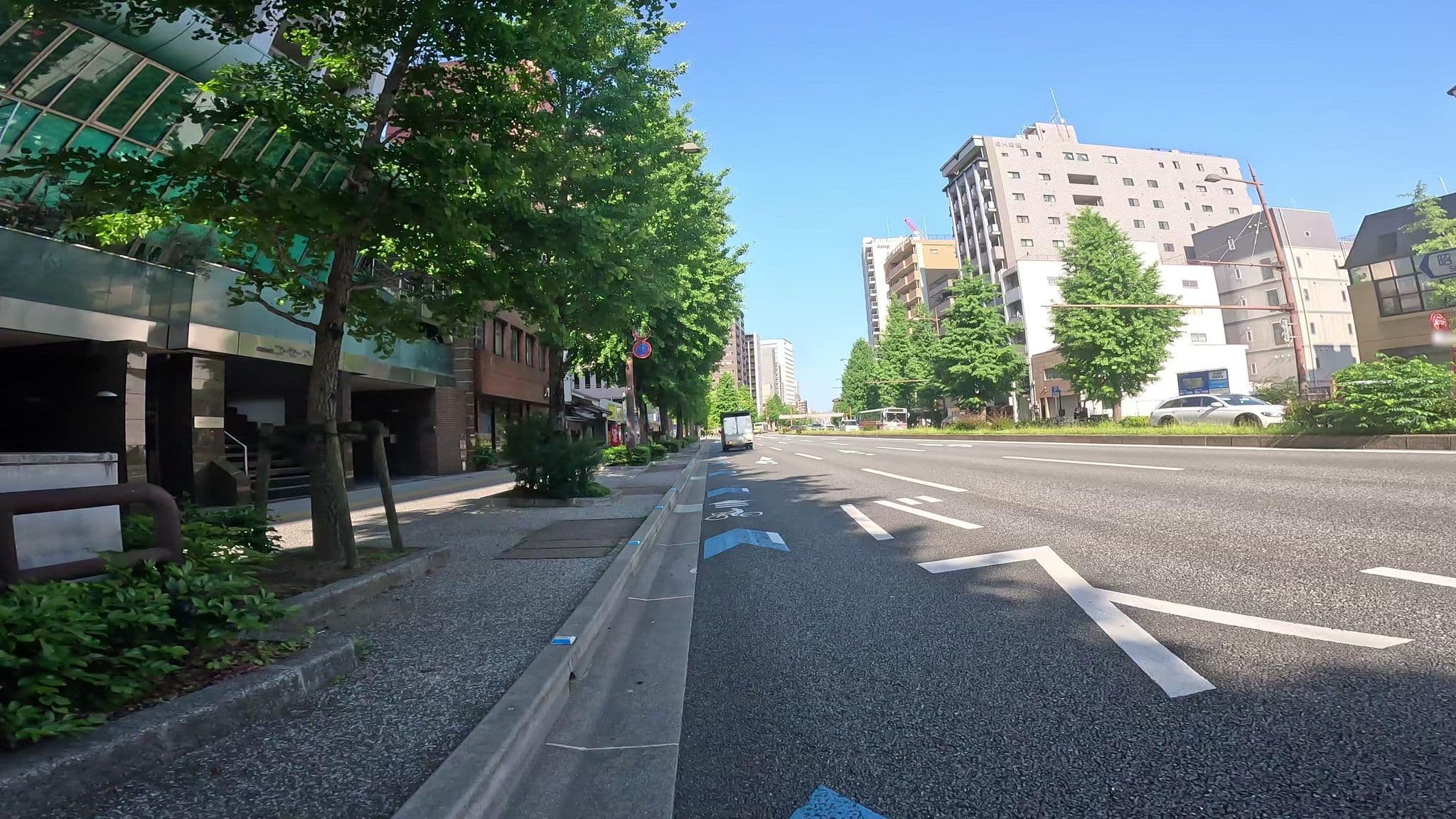 Street view near ニッセイホテル福岡, Fukuoka — © alt9800 (CC BY-SA · Mapillary)