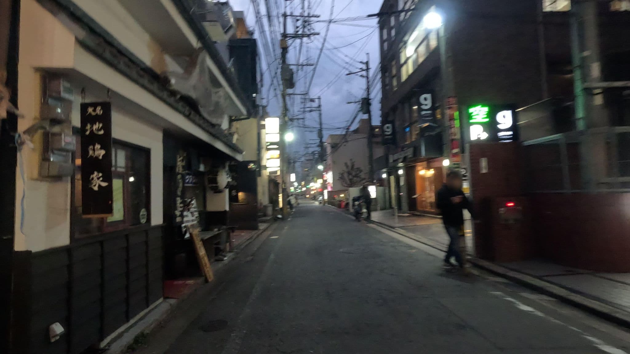 Street view near 東邦ホテル福岡天神, Fukuoka — © alt9800 (CC BY-SA · Mapillary)