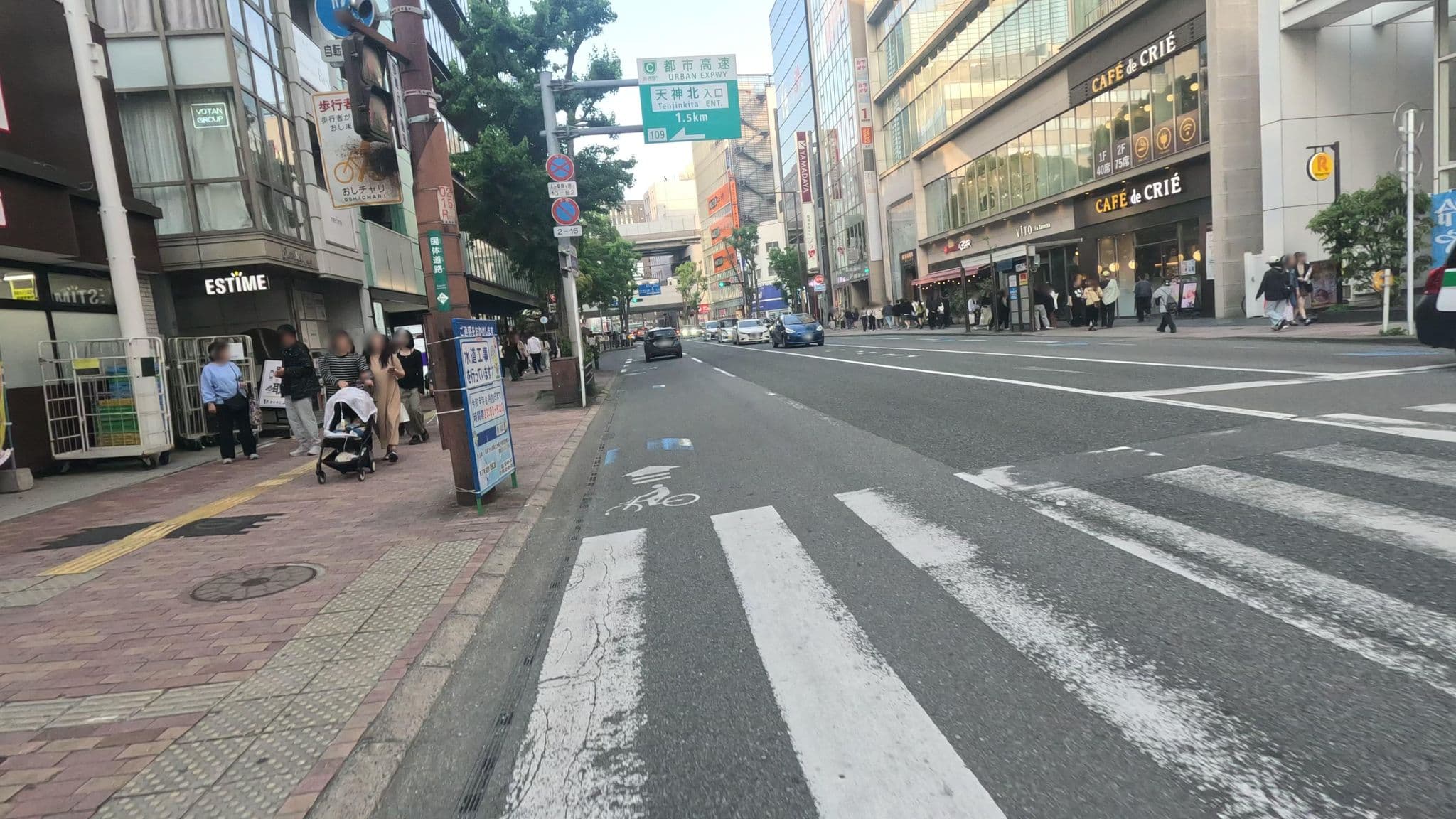 Street view near KOKO HOTEL 福岡天神, Fukuoka — © alt9800 (CC BY-SA · Mapillary)