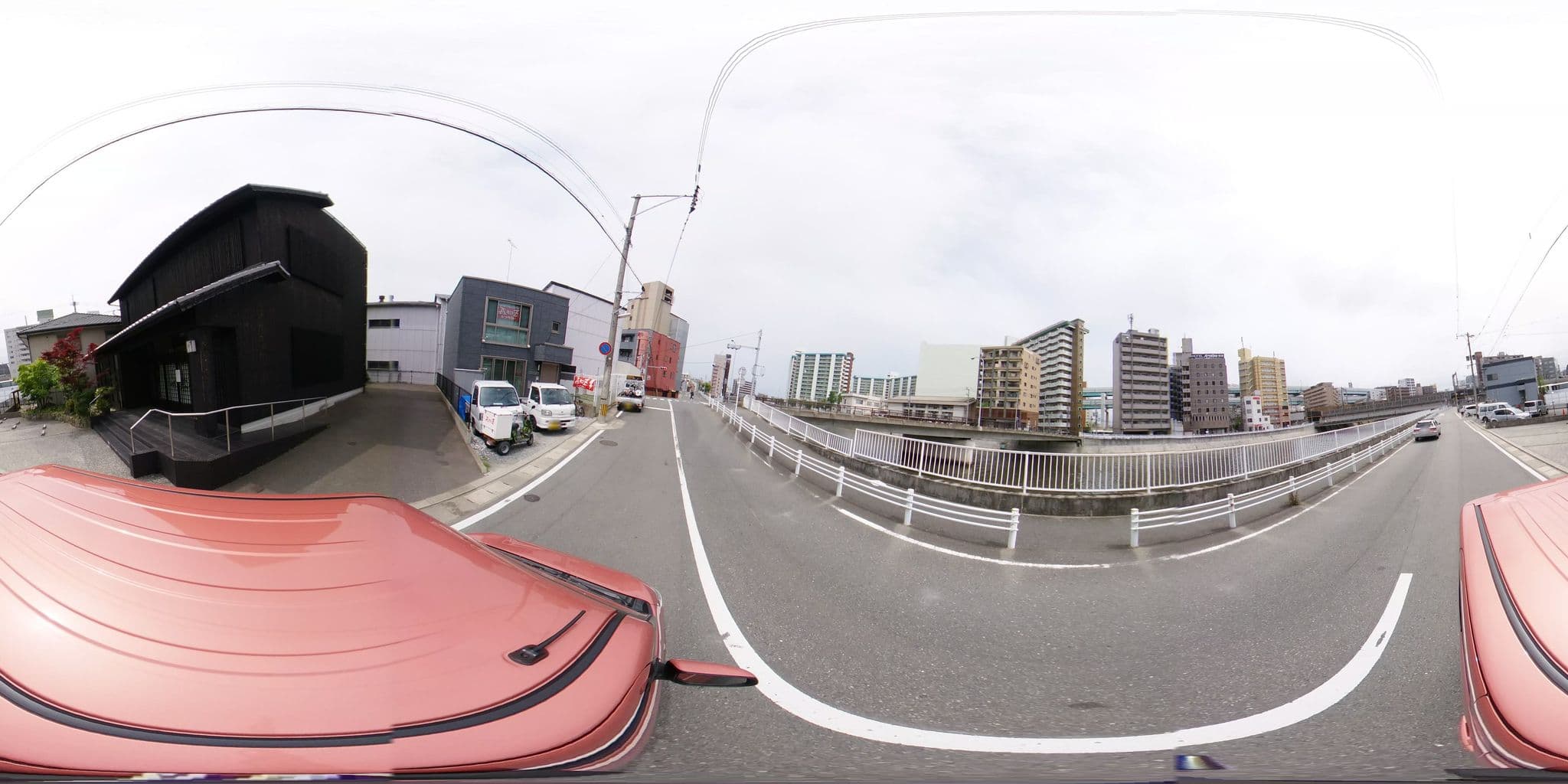 Street view near ＥＴＳ ＩＮ 博多, Fukuoka — © potaro67v (CC BY-SA · Mapillary)