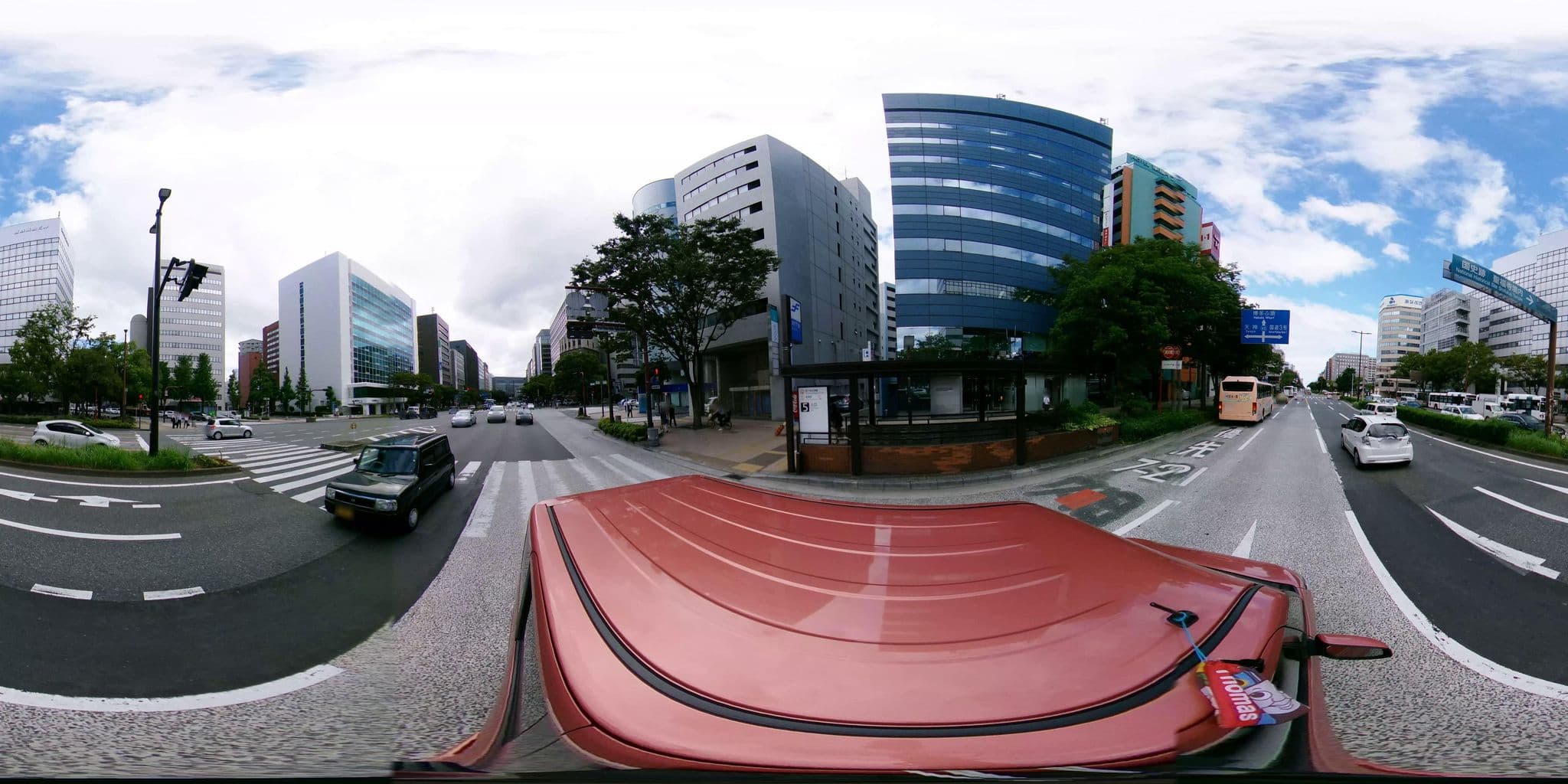 Street view near 東横イン博多駅前祇園, Fukuoka — © potaro67v (CC BY-SA · Mapillary)