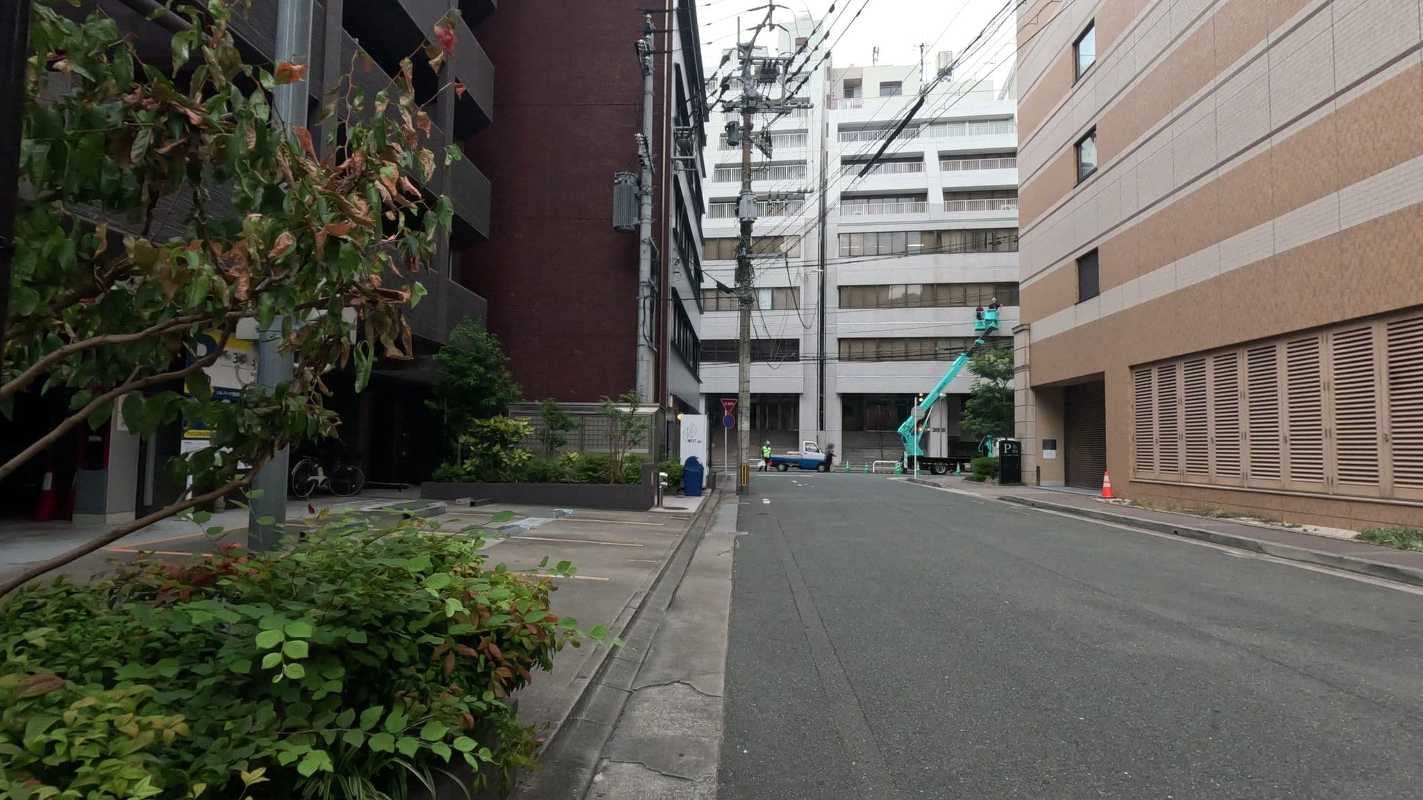 Street view near ザ ロイヤルパークホテル福岡, Fukuoka — © alt9800 (CC BY-SA · Mapillary)