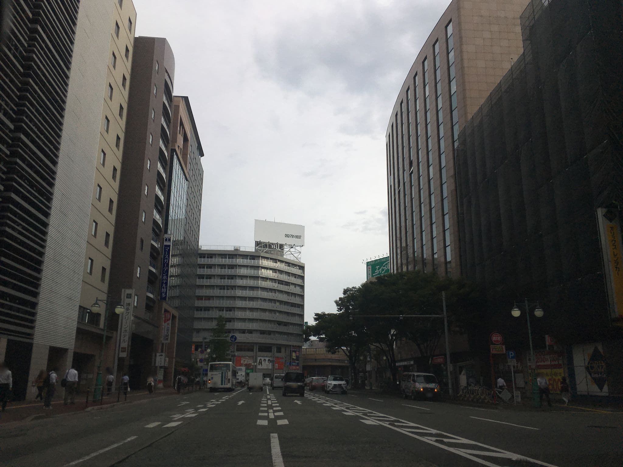 Street view near ホテルフォルツァ博多, Fukuoka — © mapconcierge (CC BY-SA · Mapillary)