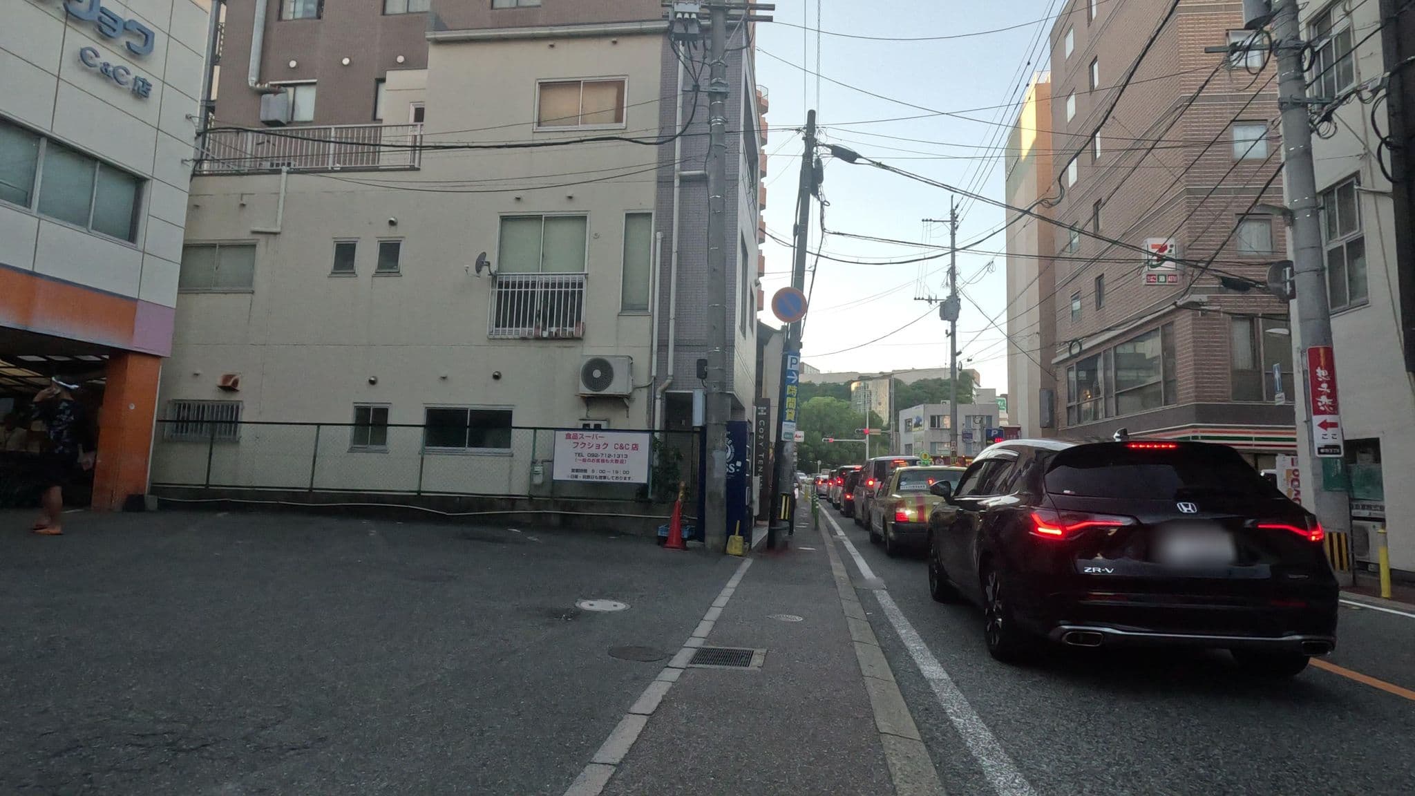 Street view near コートホテル福岡天神 (Court Hotel Fukuoka Tenjin), Fukuoka — © alt9800 (CC BY-SA · Mapillary)