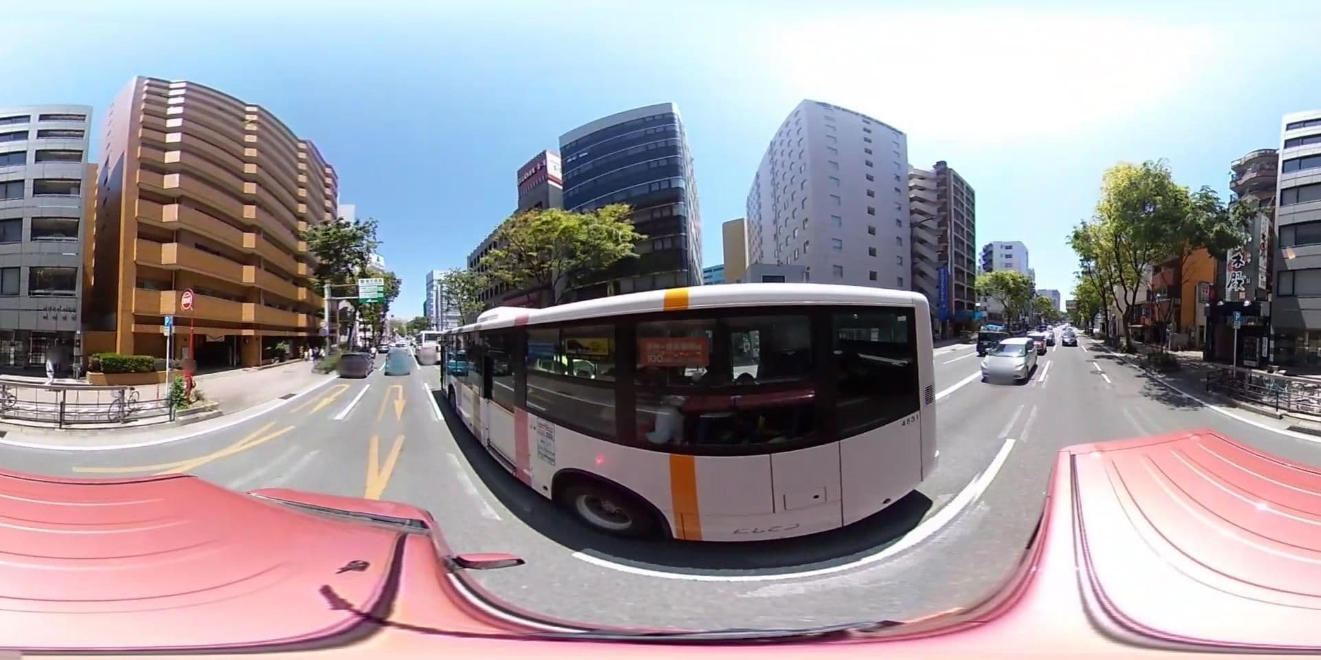 Street view near Airbnb In Praise of Japanese Spirits Gion, Fukuoka — © potaro67v (CC BY-SA · Mapillary)