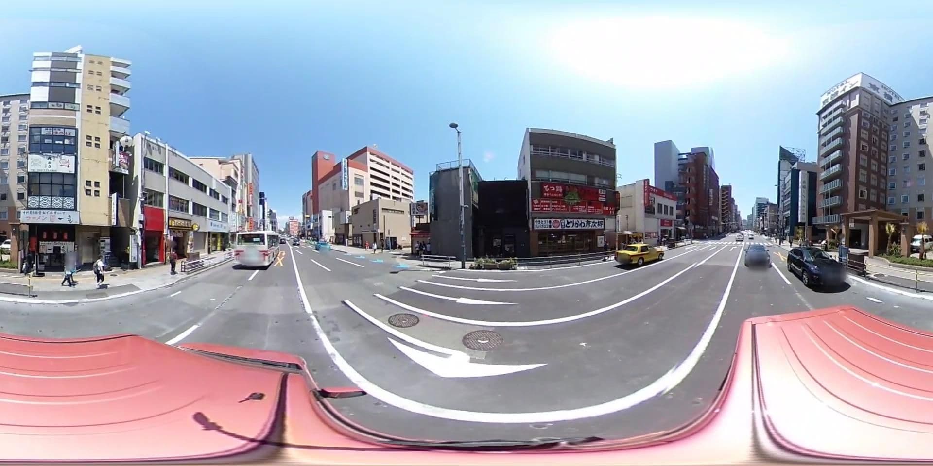 Street view near 東横イン博多西中洲, Fukuoka — © potaro67v (CC BY-SA · Mapillary)