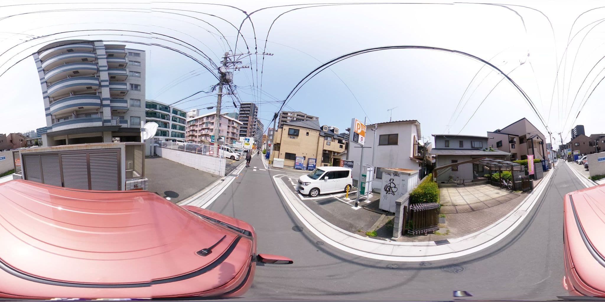 Street view near オブリセブン博多, Fukuoka — © potaro67v (CC BY-SA · Mapillary)