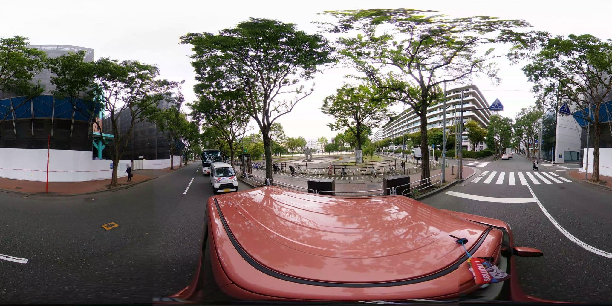 Street view near ハイアットリージェンシー福岡 (Hyatt Regency Fukuoka), Fukuoka — © potaro67v (CC BY-SA · Mapillary)