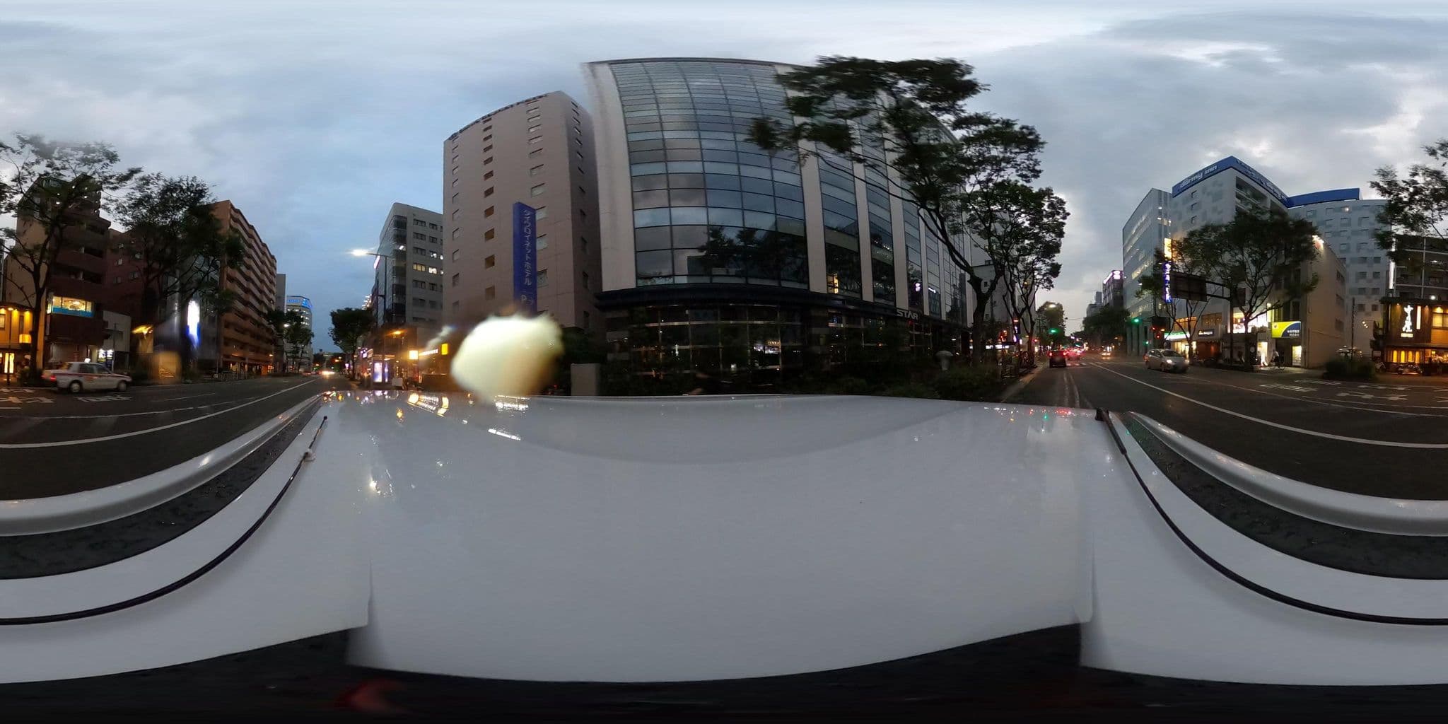 Street view near ダイワロイネットホテル博多祇園, Fukuoka — © kojiroucircle (CC BY-SA · Mapillary)