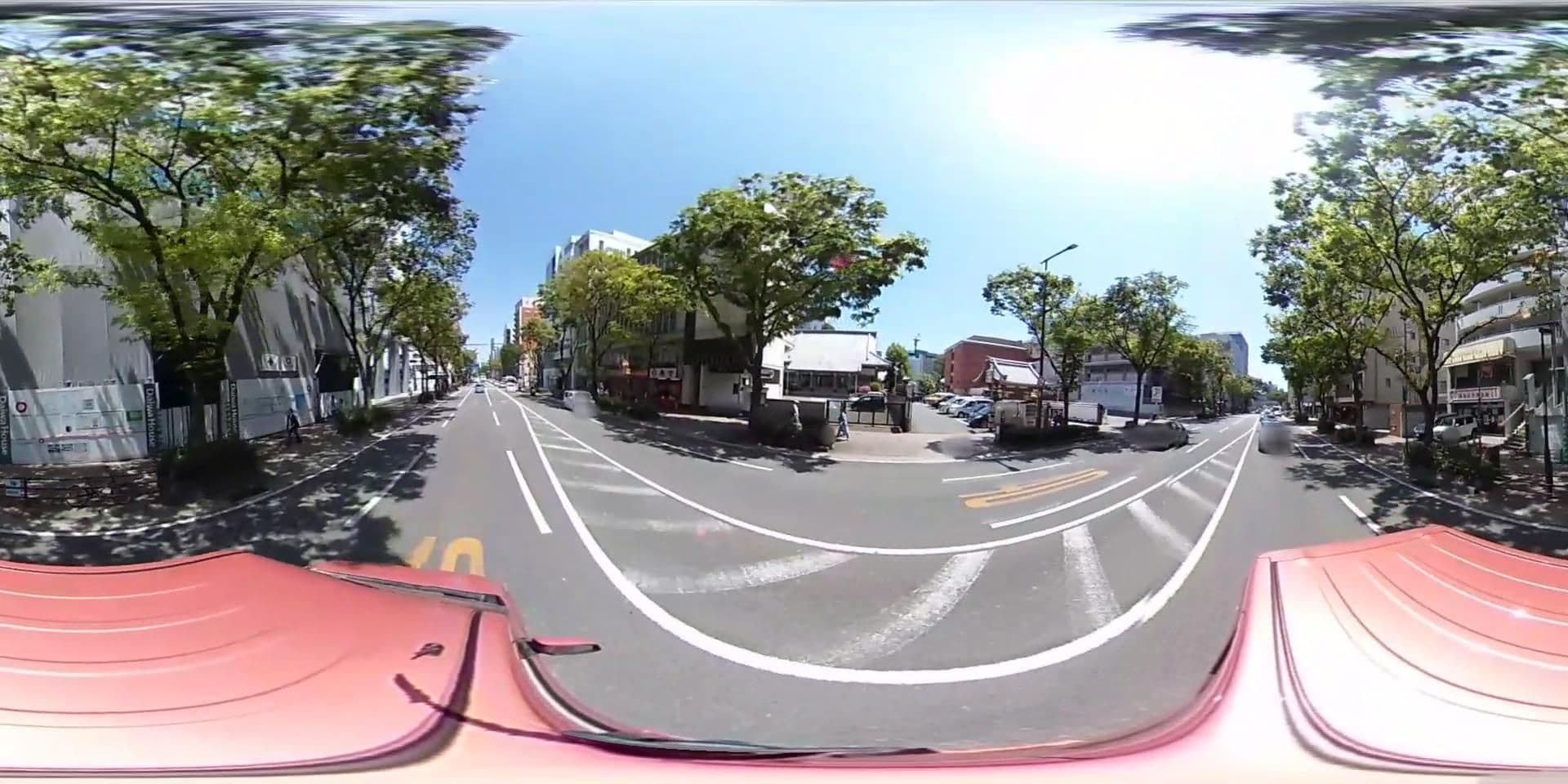 Street view near ダイワロイネットホテル博多冷泉, Fukuoka — © potaro67v (CC BY-SA · Mapillary)