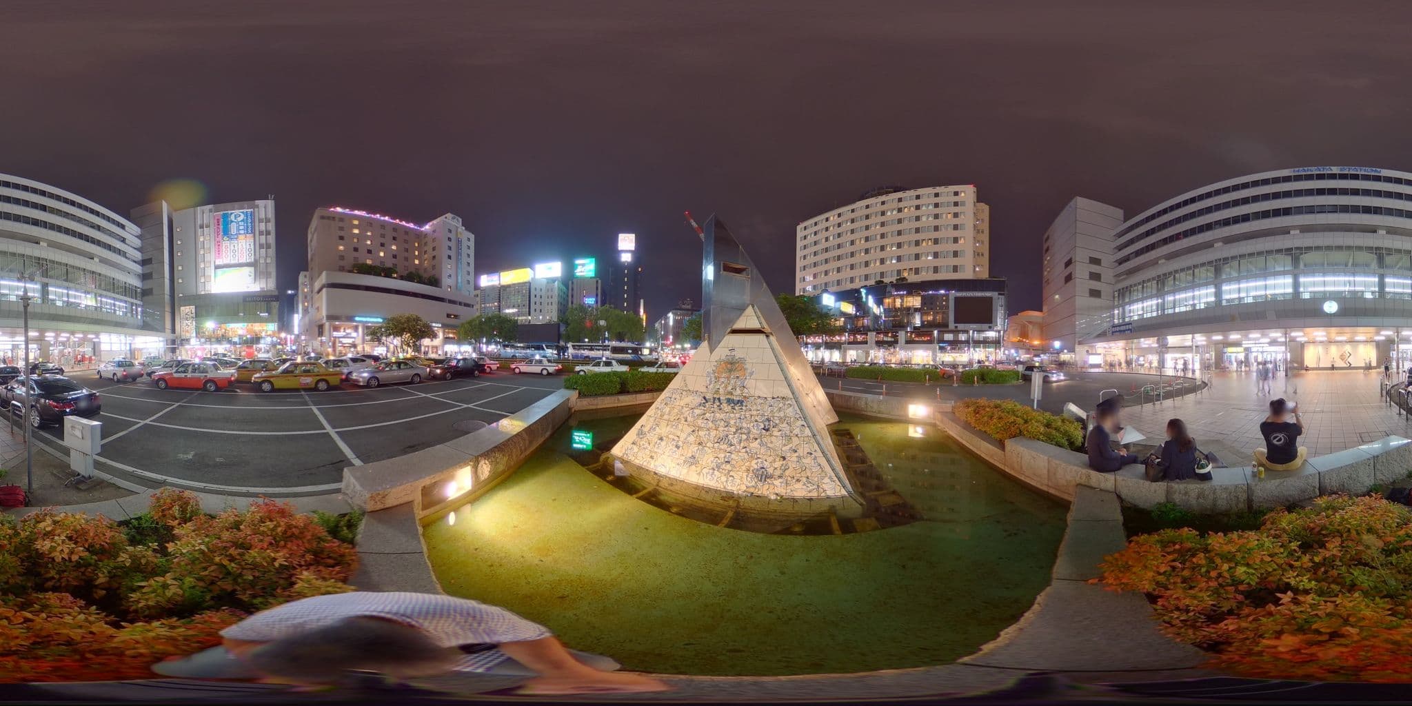 Street view near ホテルセントラーザ博多, Fukuoka — © potaro67v (CC BY-SA · Mapillary)