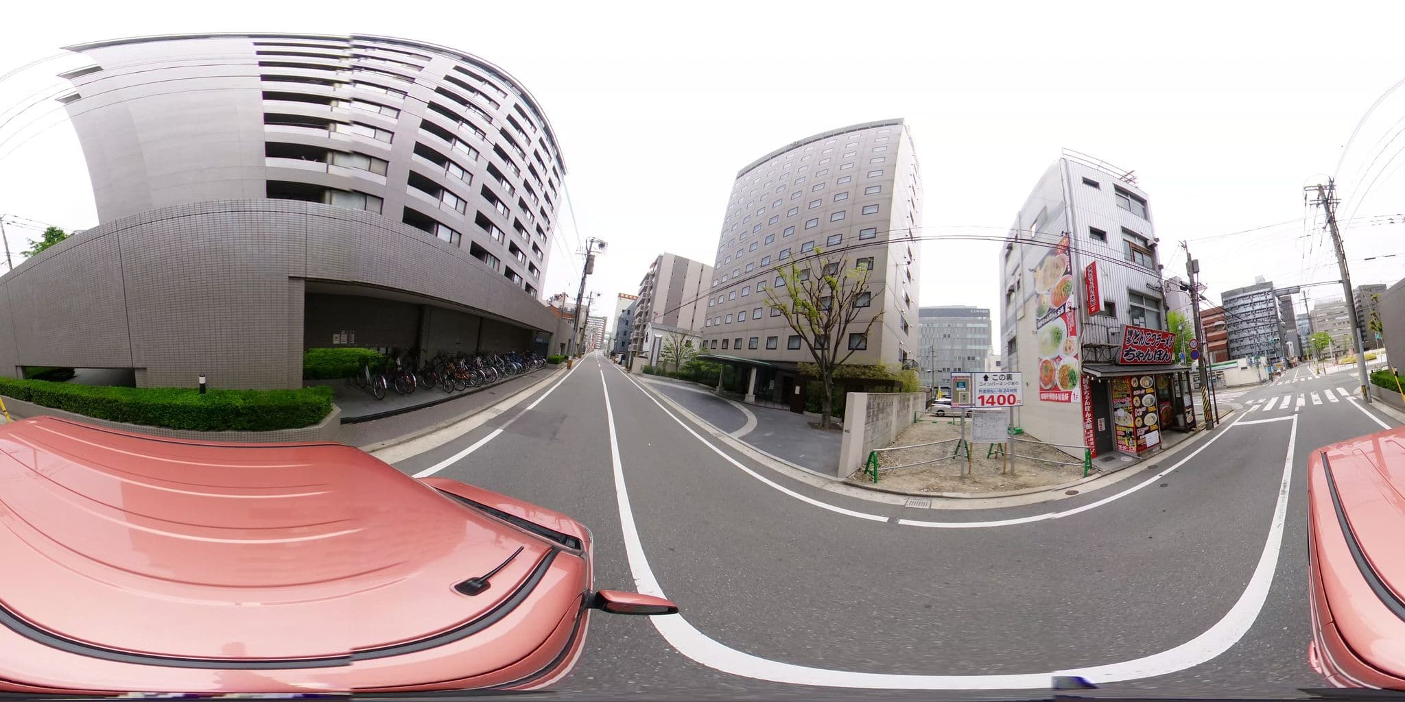 Street view near Smarthotel 博多3, Fukuoka — © potaro67v (CC BY-SA · Mapillary)