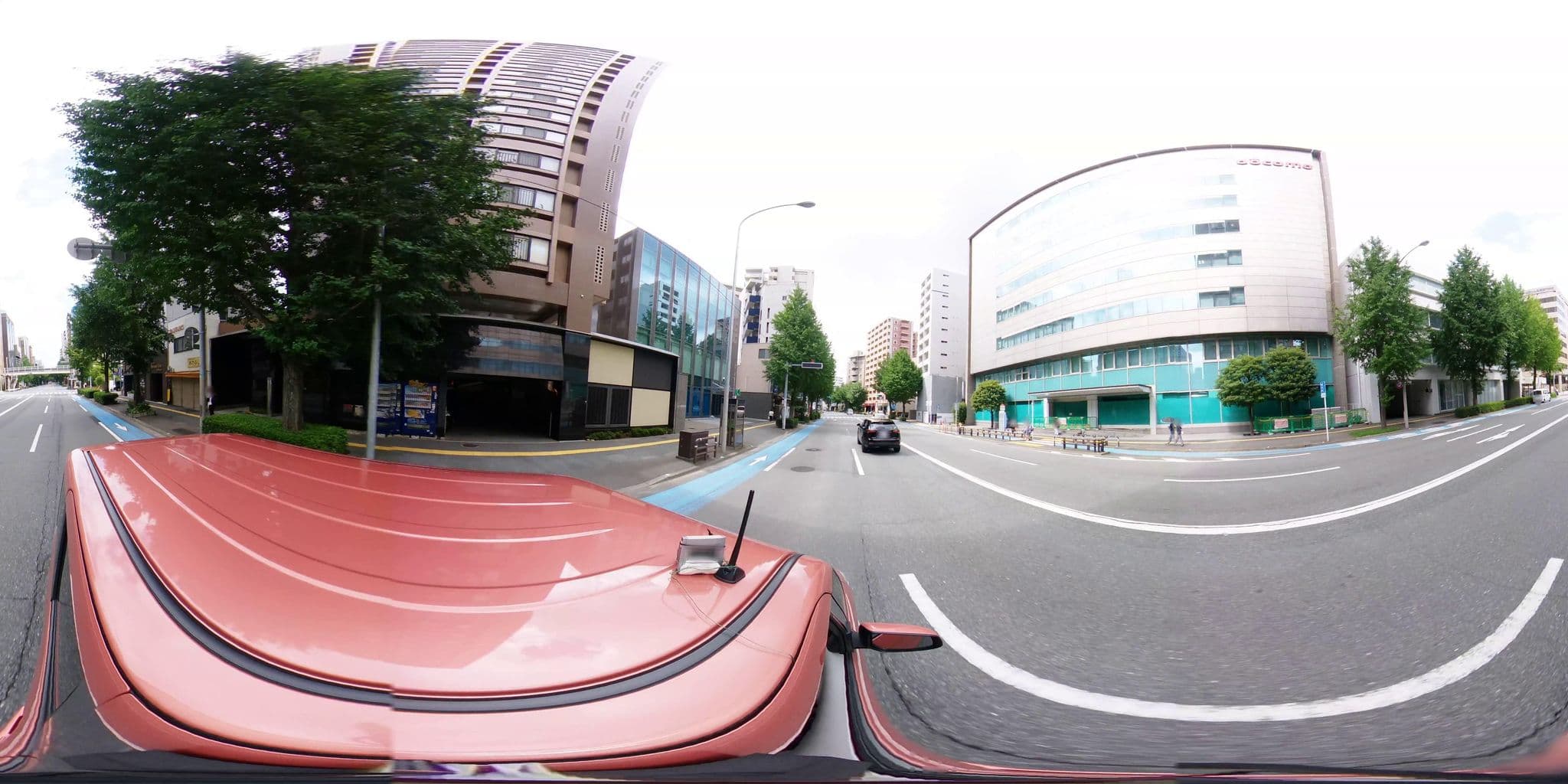 Street view near Dream Inn Hakata, Fukuoka — © potaro67v (CC BY-SA · Mapillary)